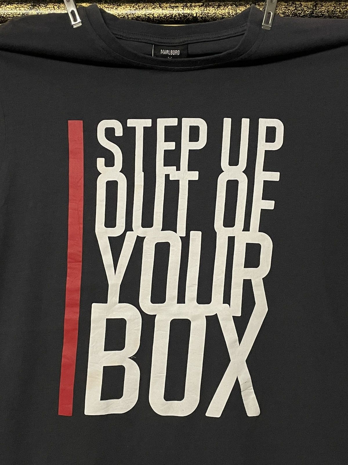 Number (N)ine Vintage 1990s Designer Number Nine Step Out Of Box Tshirt Size US S / EU 44-46 / 1 - 3 Thumbnail