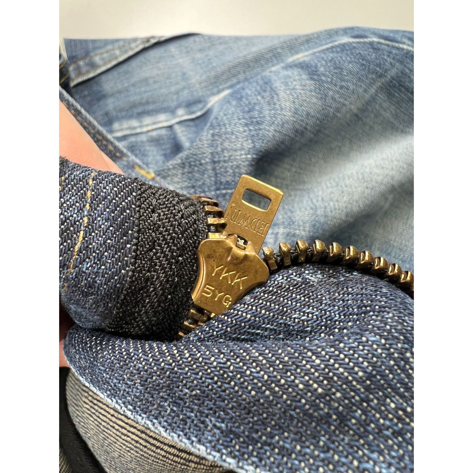 Edwin Edwin ES505S Made in Japan Selvedge Denim Jeans (Y0931) Size US 32 / EU 48 - 6 Thumbnail