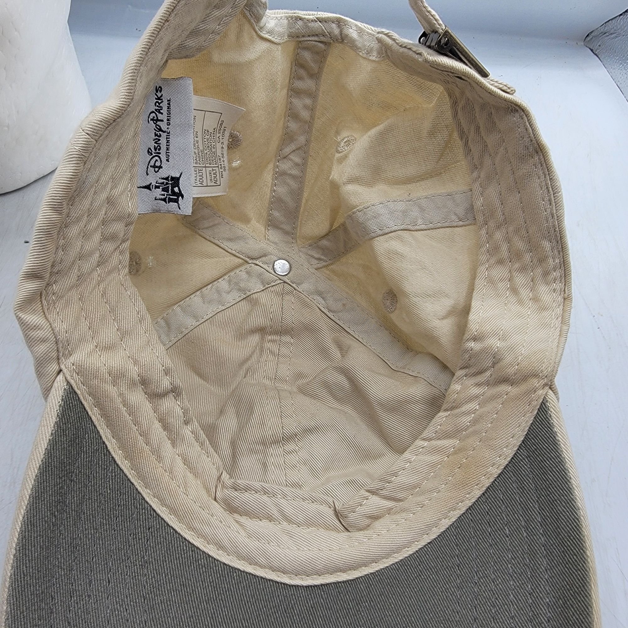 Disney Disney Parks Beige Adult Baseball Hat Cap Outdoors Casual Li Size ONE SIZE - 6 Thumbnail