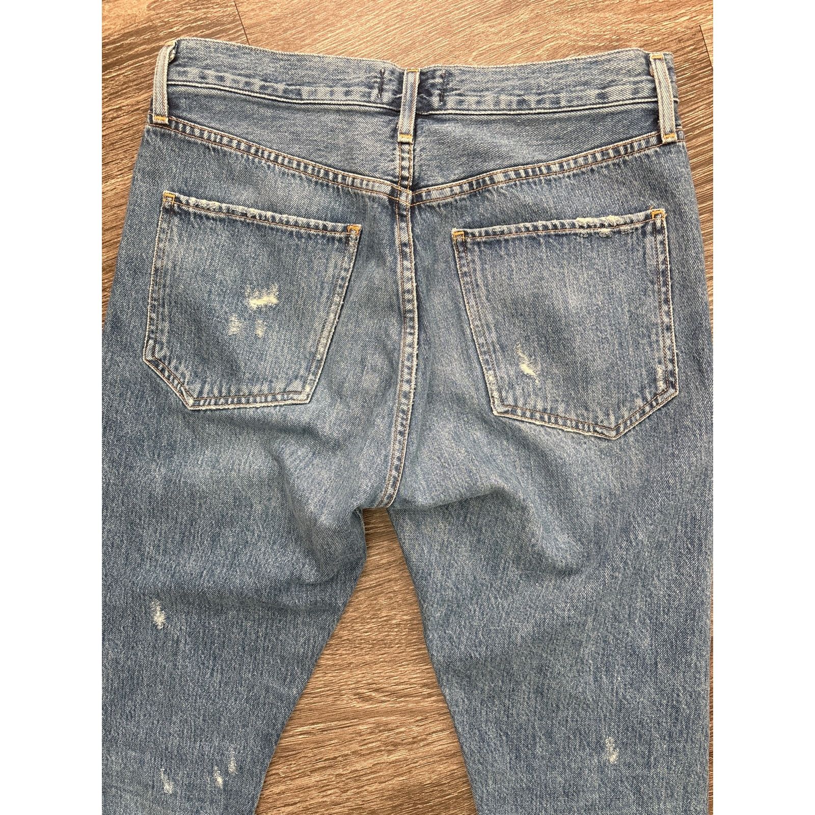 Agolde Agolde Jamie High Rise Classic Buttonfly Jeans Size 28 Size 28" / US 6 / IT 42 - 8 Thumbnail