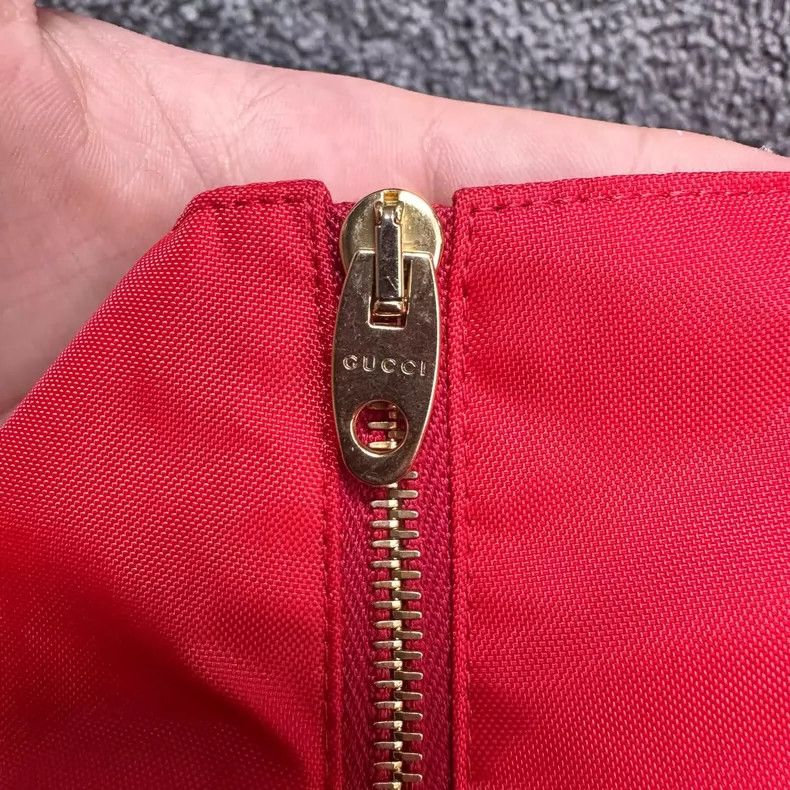 Gucci Gucci Color-blocked logo embroidered red and blue windbrea Size US M / EU 48-50 / 2 - 5 Thumbnail