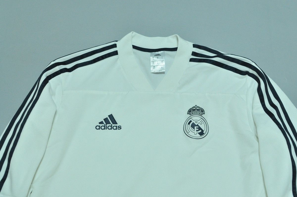 Adidas Adidas Real Madrid Training Football Sweatshirt Soccer white Size US S / EU 44-46 / 1 - 3 Thumbnail