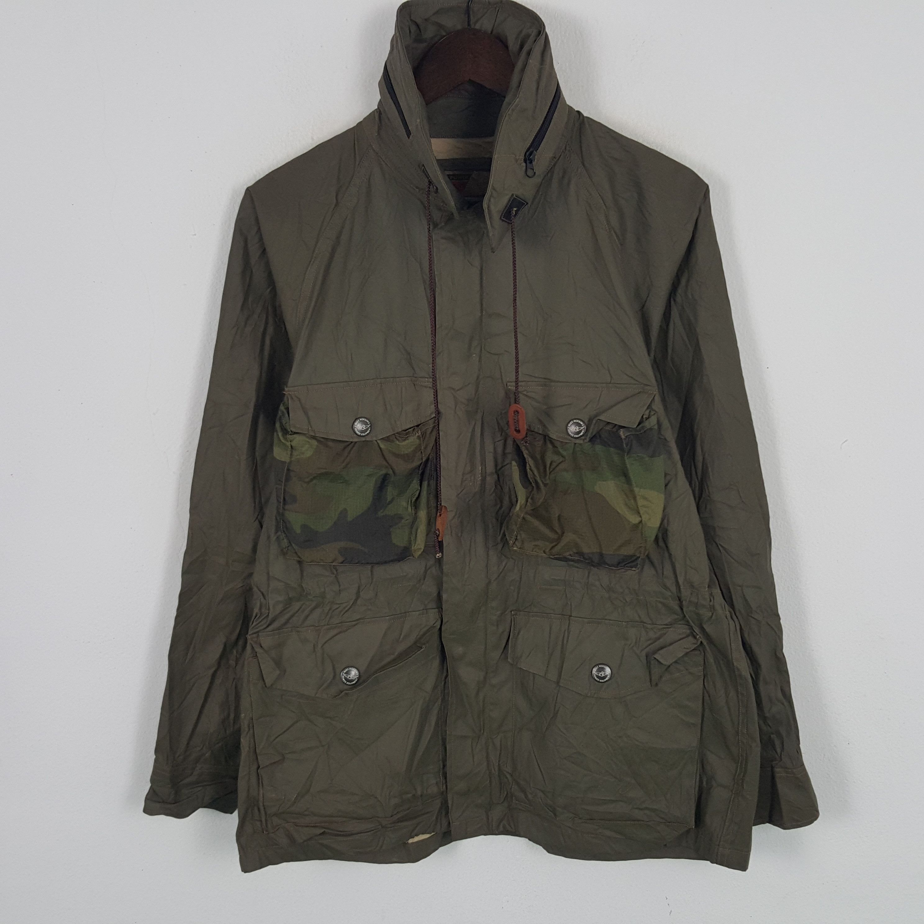 Buzz Rickson's × Vintage Vintage Buzz Rickson'a Equitment Camo Pocket Military Jacket Size US M / EU 48-50 / 2 - 1 Thumbnail