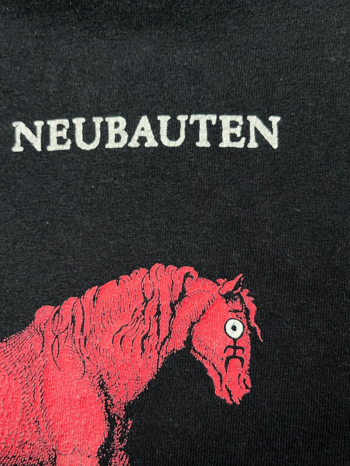 Band Tees Vintage 90s Einstürzende Neubauten Haus der Lüge T-shirt Size US L / EU 52-54 / 3 - 6 Thumbnail