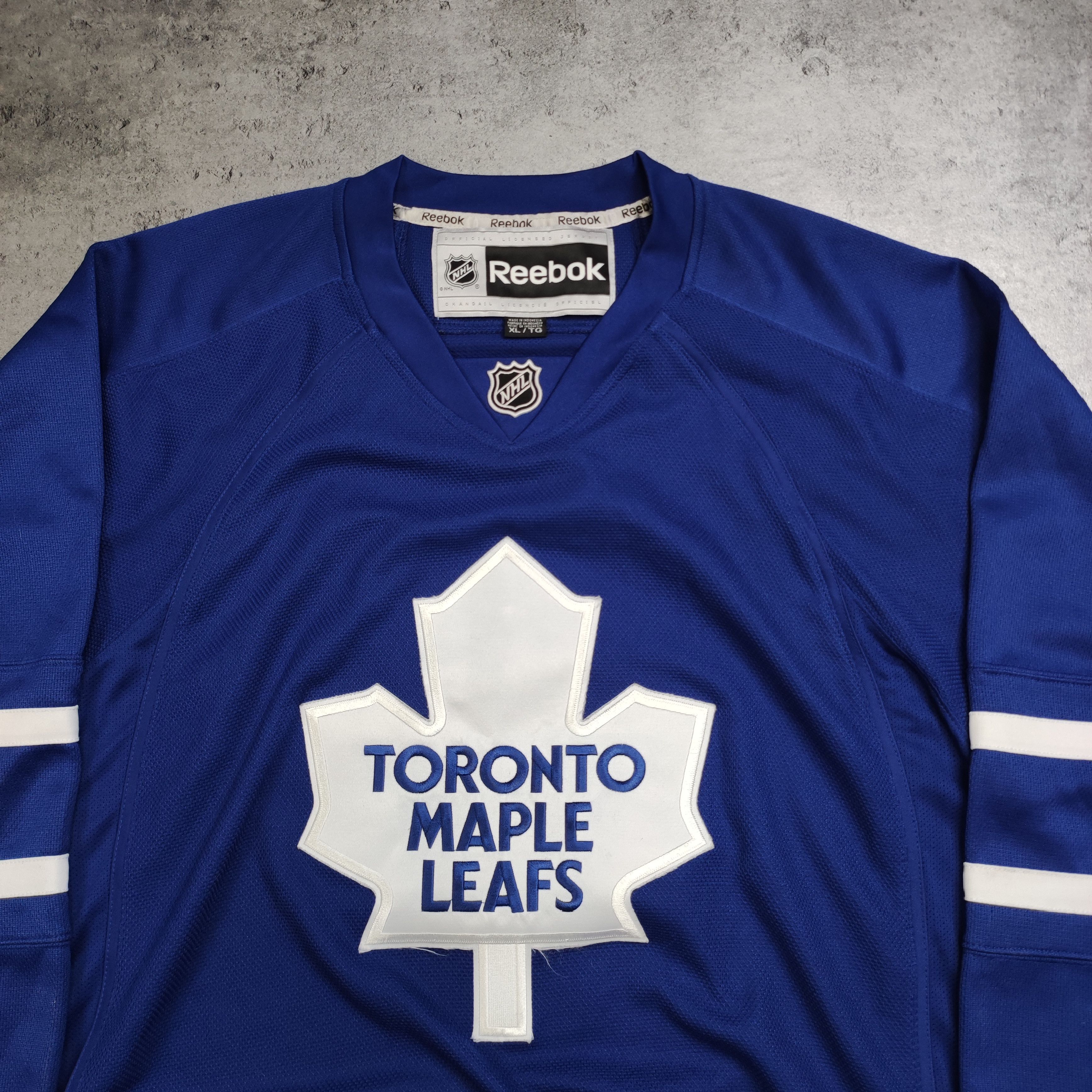 NHL × Vintage RARE 90s NHL Reebok x Toronto Maple Leafs PRO Jersey Size US XL / EU 56 / 4 - 4 Thumbnail