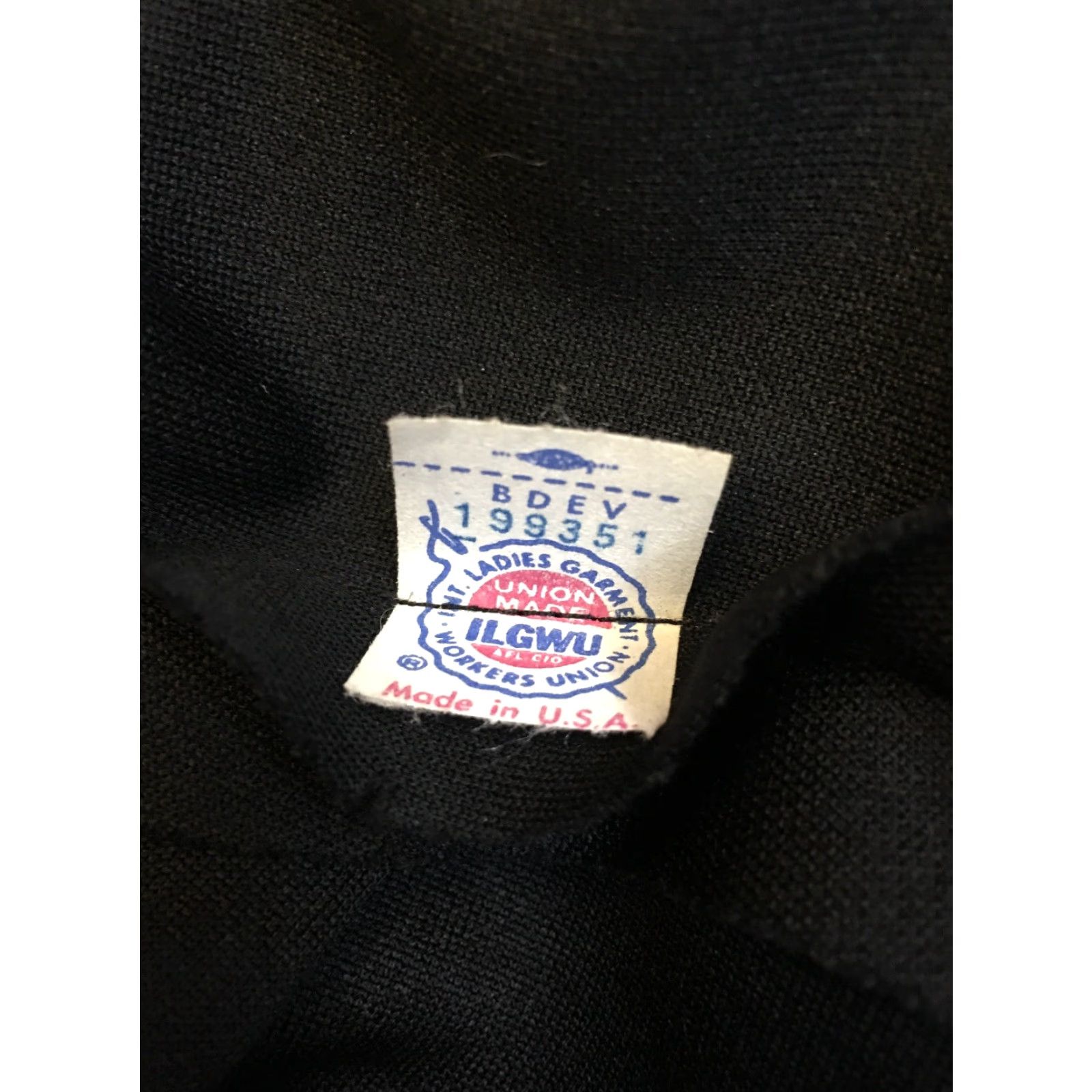 I. Magnin VINTAGE I Magnin Dress Women’s Size 10 Black Shirt Retro Made USA Size L / US 10 / IT 46 - 6 Thumbnail