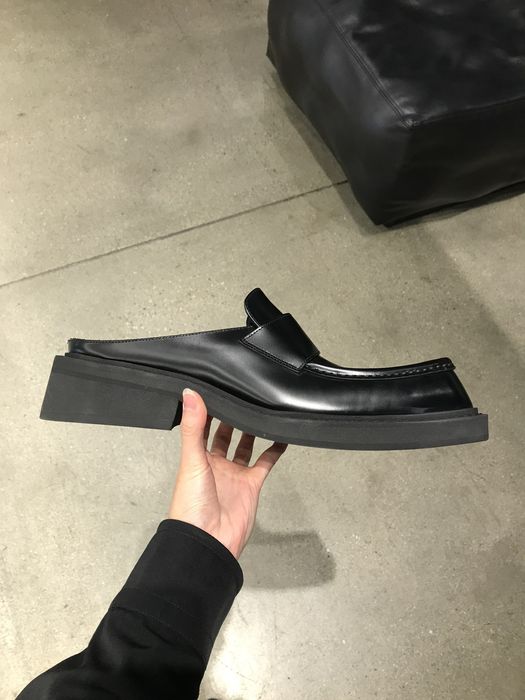 Balenciaga Inspector Leather 40mm Mule | Grailed