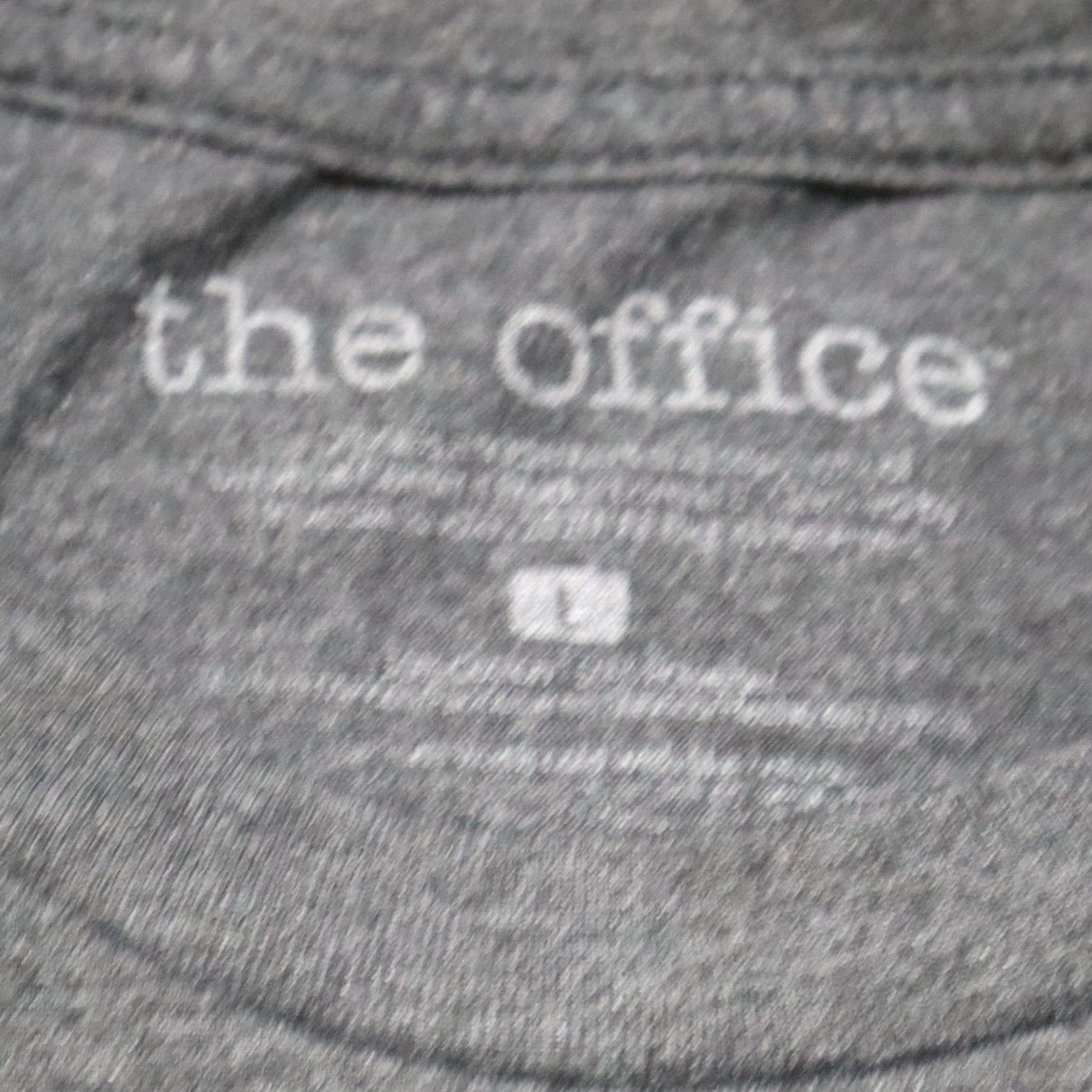 Vintage the office Dunder Mifflin Inc Paper Company Tee T-Shirt Adult Mens Size L Large Dark Grey Shirt Unisex TV Series Mens Size US L / EU 52-54 / 3 - 3 Thumbnail