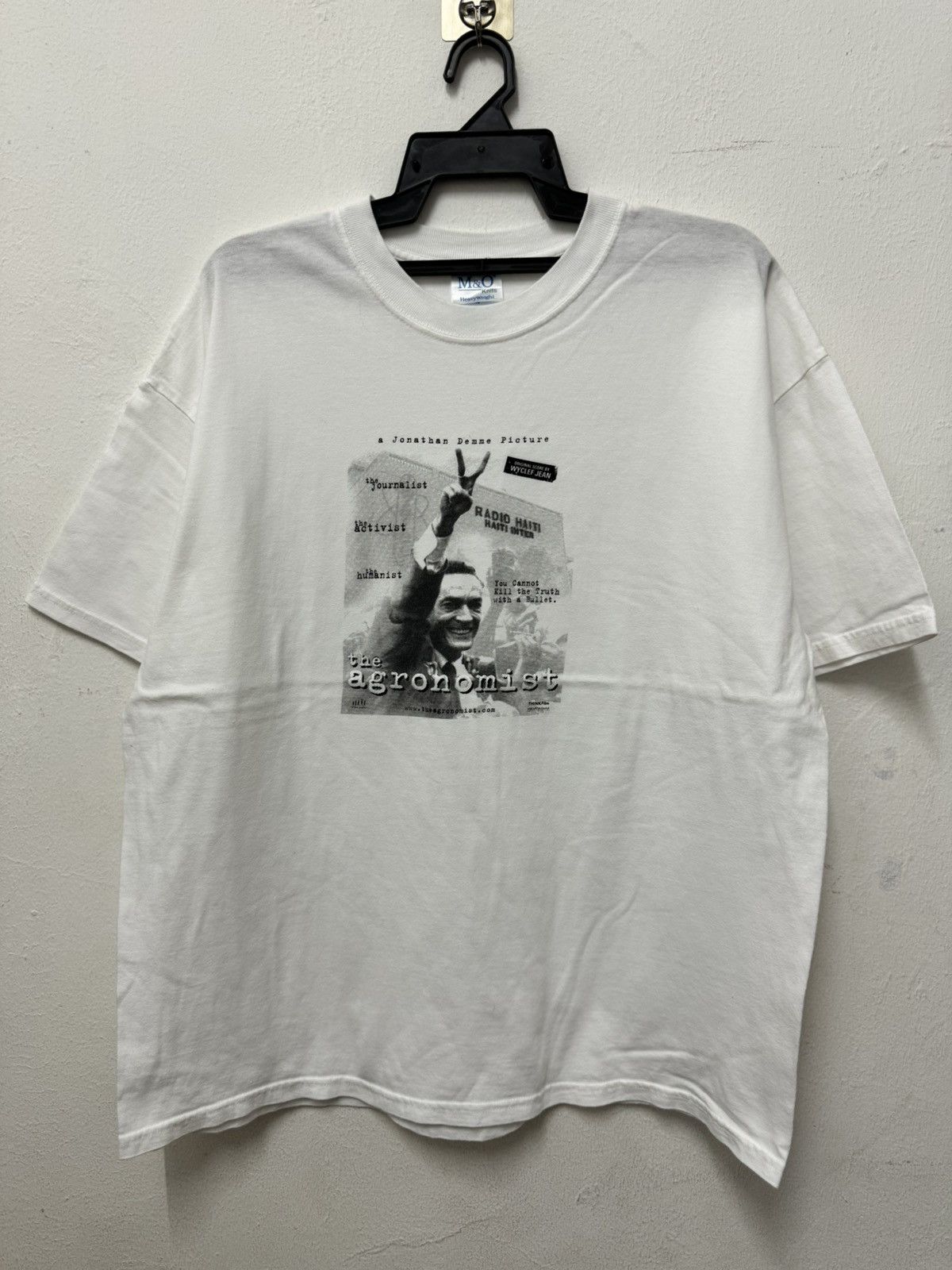 Vintage Vintage The Agronomist Wyclef Jean Movie Tee Size US XL / EU 56 / 4 - 1 Thumbnail