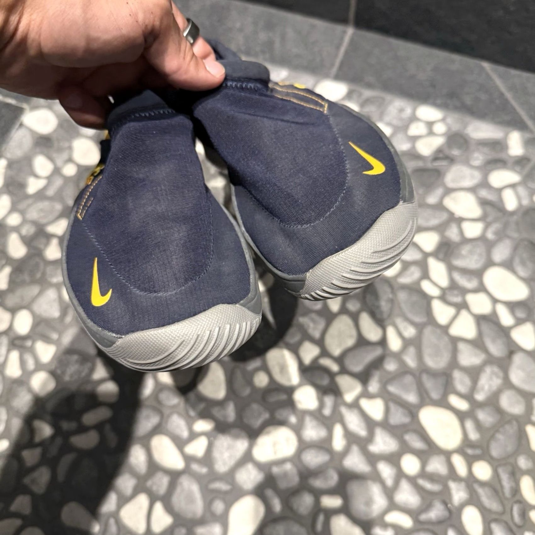 Nike Nike ACG All Trac Sneaker Unisex Adults US 5 Blue Yellow 2001 Y2K Vintage Reef Aqua 190084 47100 Size US 5 / EU 37 - 6 Thumbnail