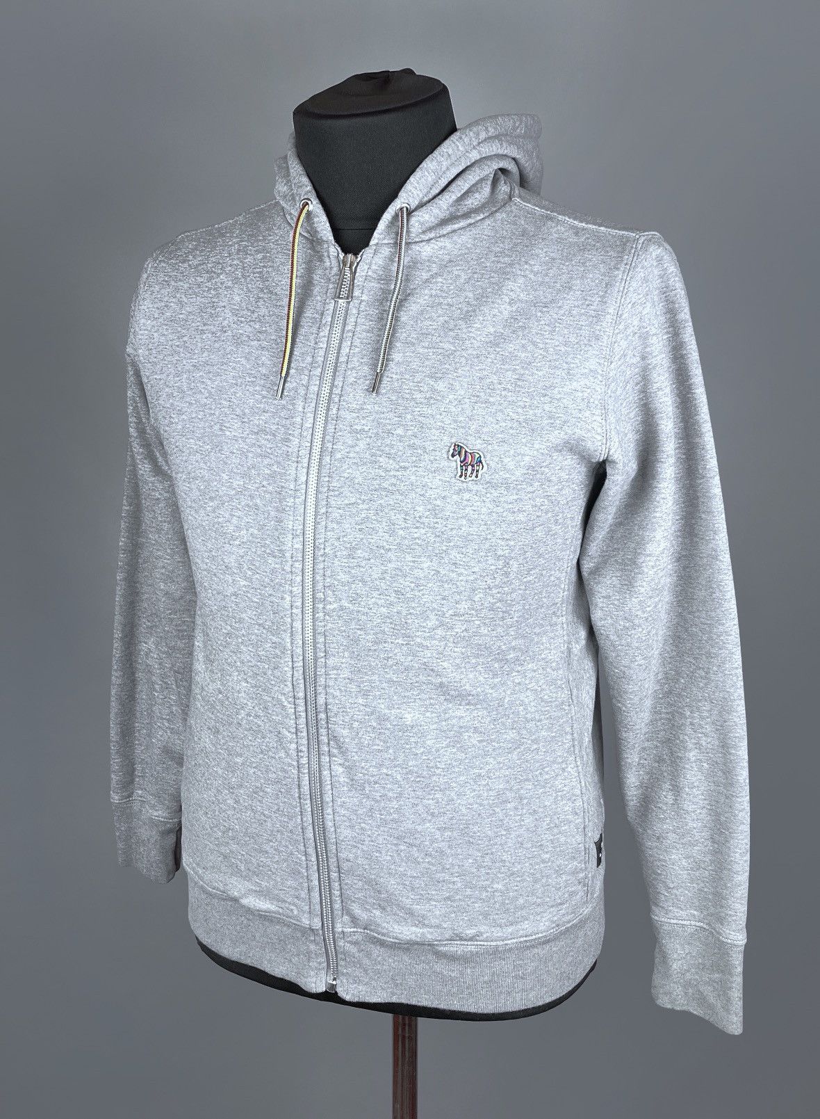 Paul Smith Men's Paul Smith Zebra Basic Full Zip Pockets Hoodie Size M Size US M / EU 48-50 / 2 - 7 Thumbnail