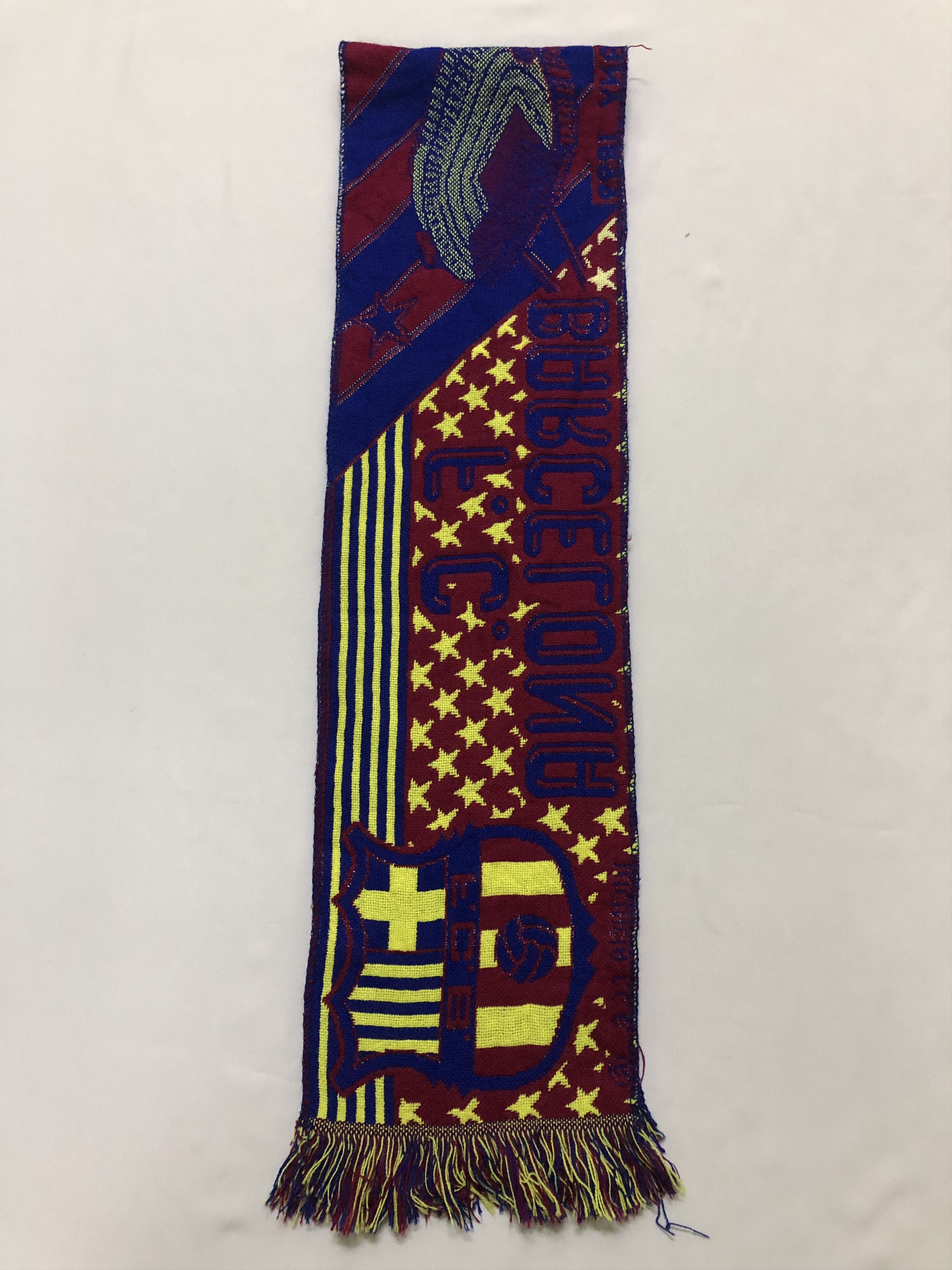 Vintage FC Barcelona Muffler Scarf -SC0083