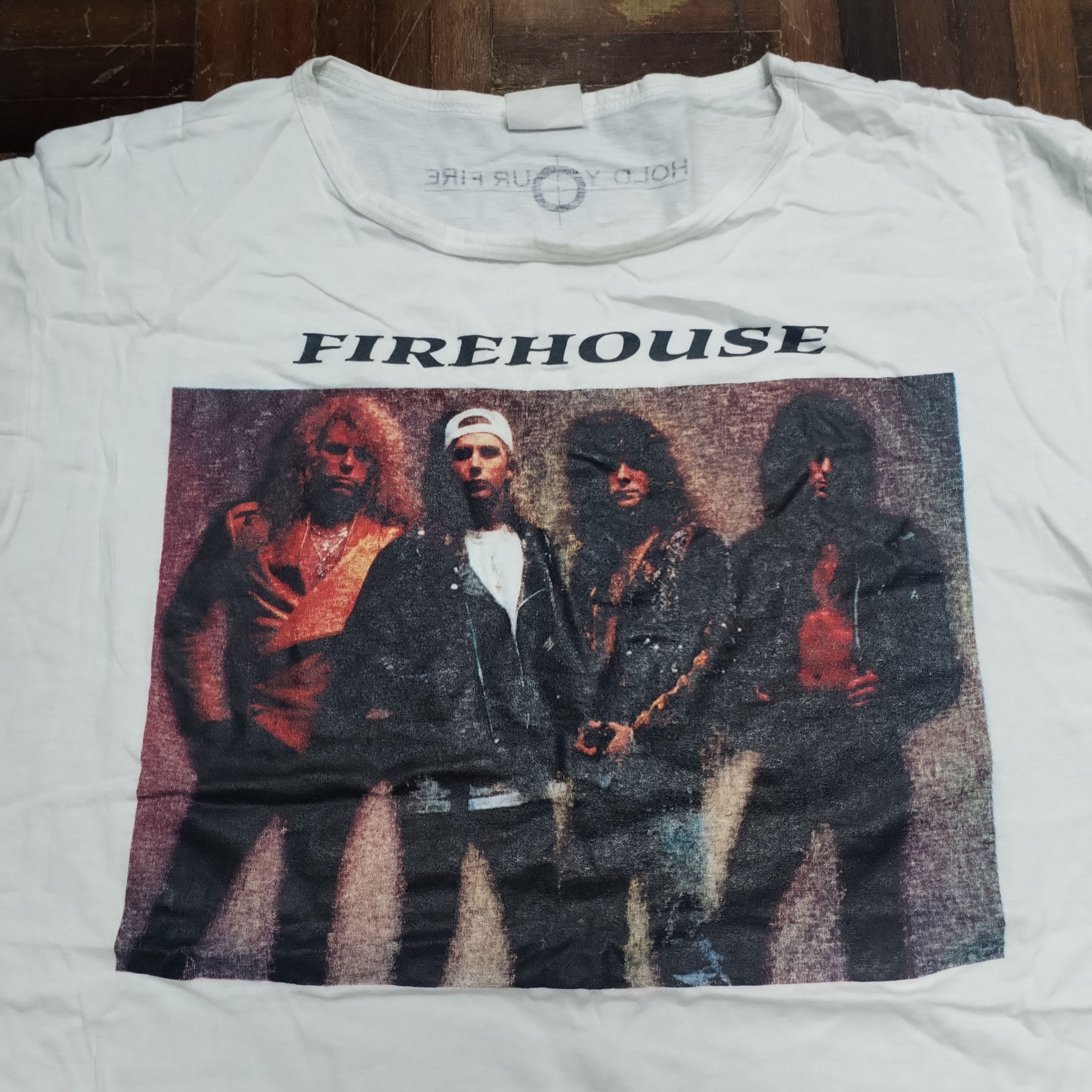 Band Tees VINTAGE FIREHOUSE VERY RARE Size US M / EU 48-50 / 2 - 3 Thumbnail