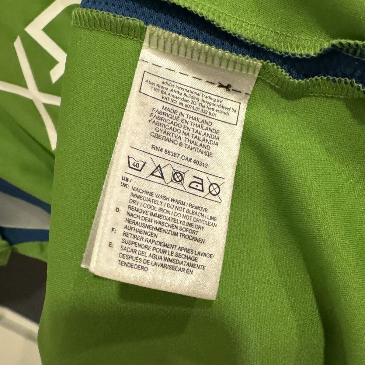 Adidas × Vintage Seattle Sounders Vintage Alvaro Fernandez Jersey Size US S / EU 44-46 / 1 - 7 Thumbnail