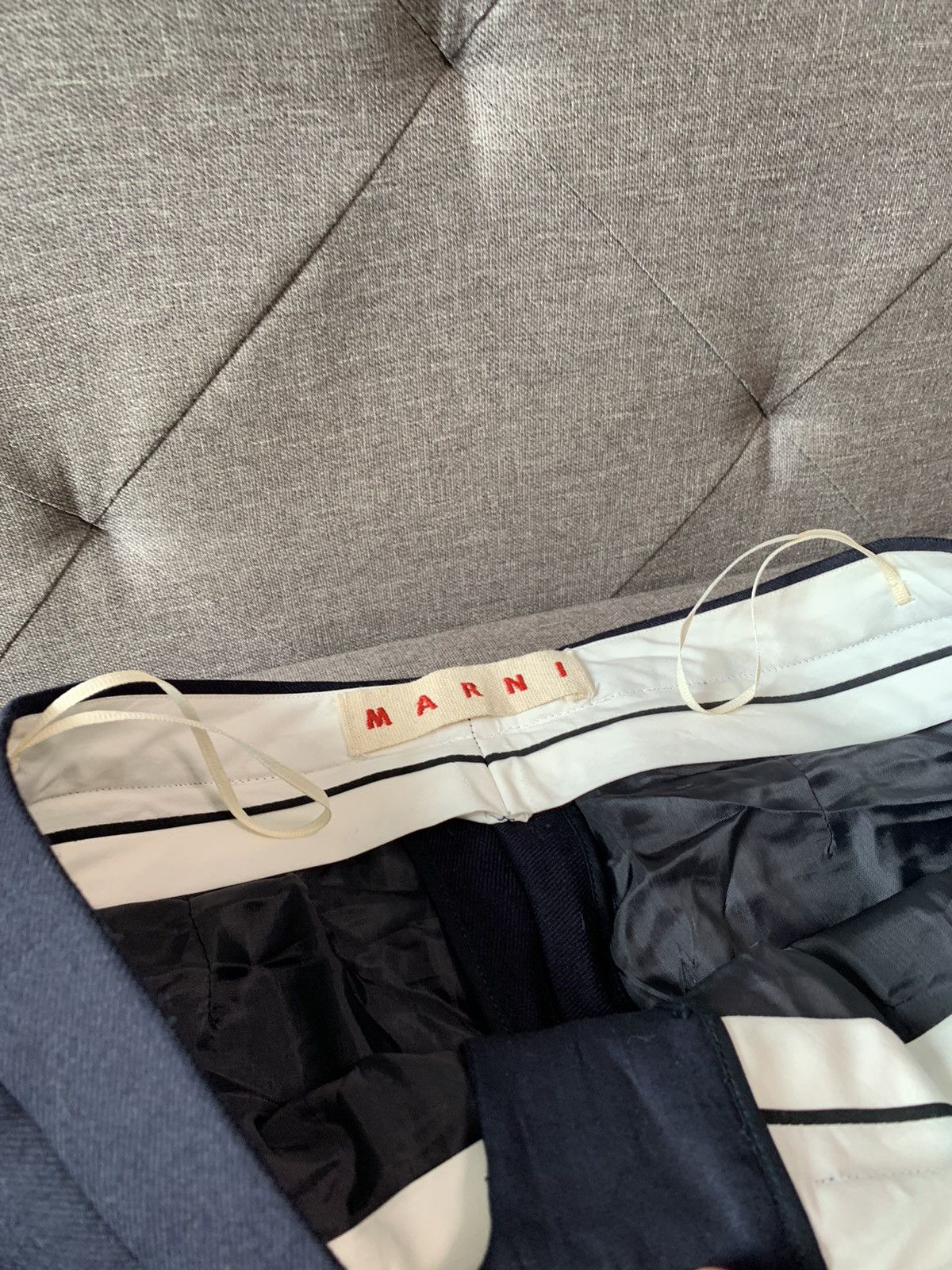 Marni Marni Wool Trousers Pants Size 28" / US 6 / IT 42 - 3 Thumbnail