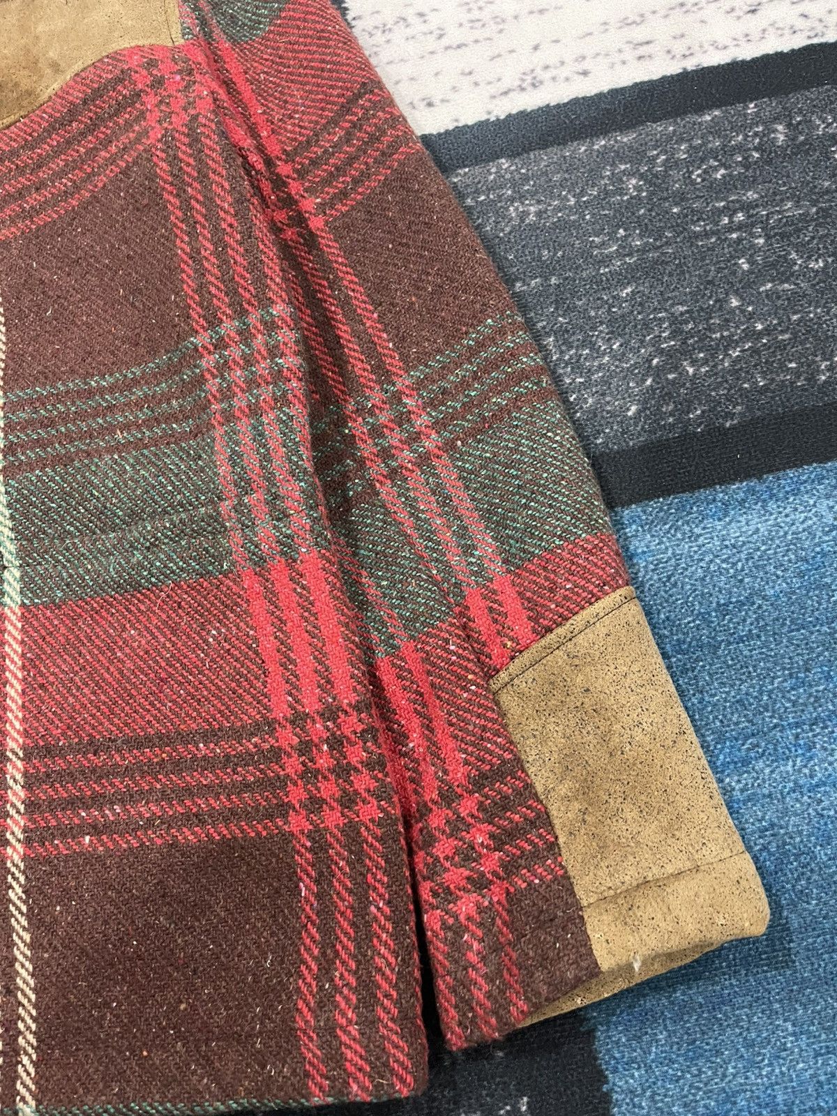 Beams Plus × Vintage Vintage Beams Y.Akamine Plaid Wool Jacket Size US L / EU 52-54 / 3 - 11 Thumbnail