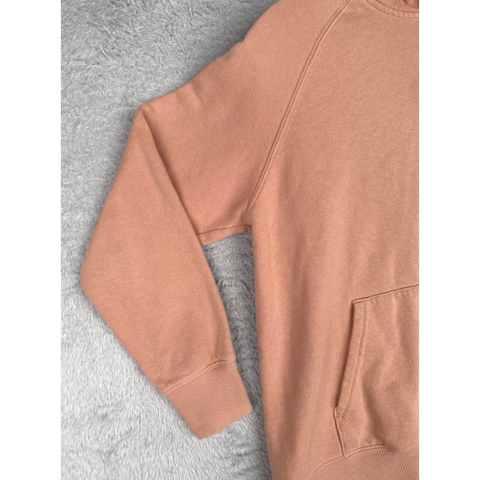 The North Face The North Face Hoodie Womens M Pink NSE Logo Fleece Pullover Sweatshirt Size M / US 6-8 / IT 42-44 - 3 Thumbnail