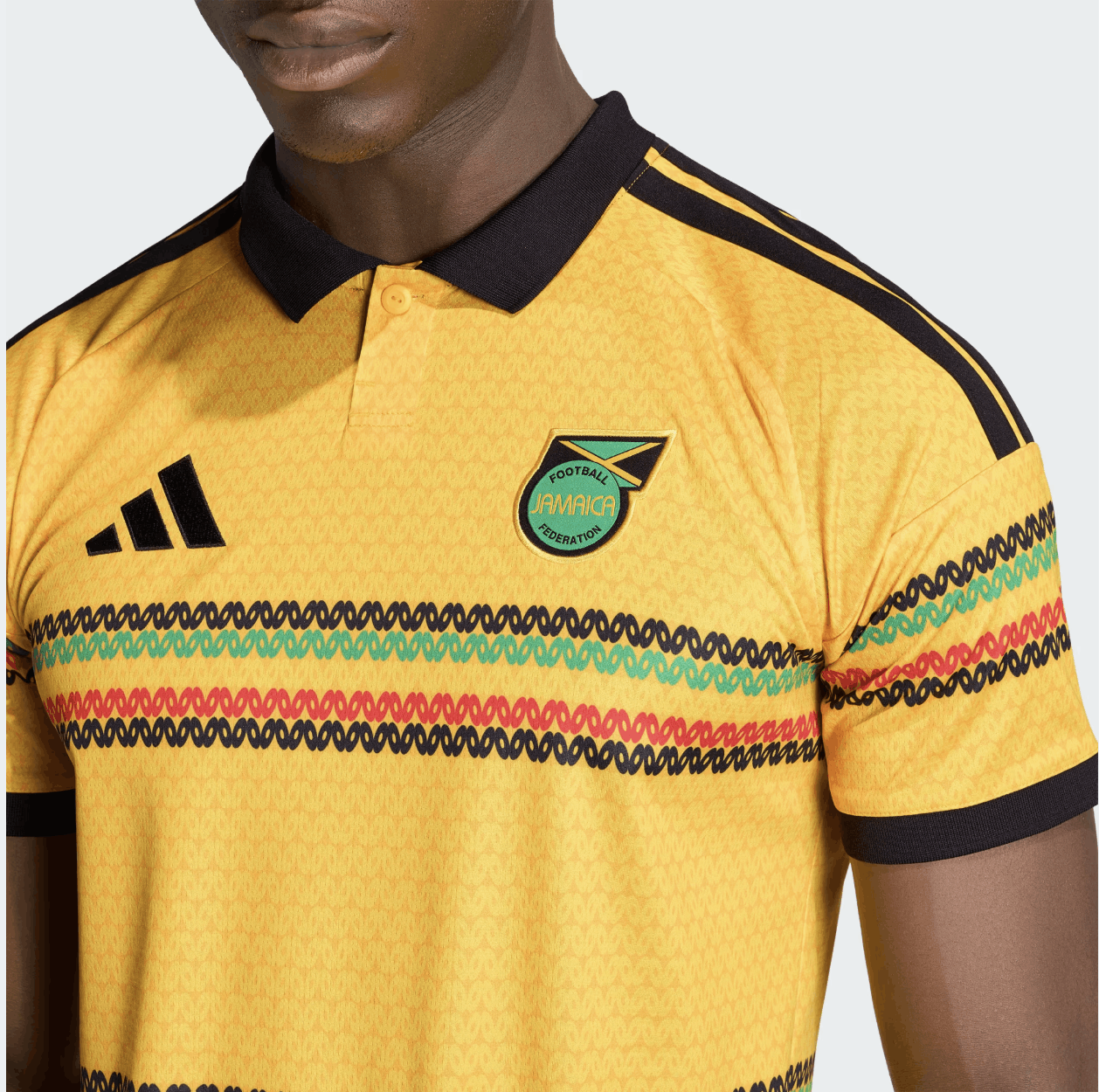 Adidas Adidas Bob Marley Jamaica Home Jersey sz L Size US L / EU 52-54 / 3 - 3 Thumbnail