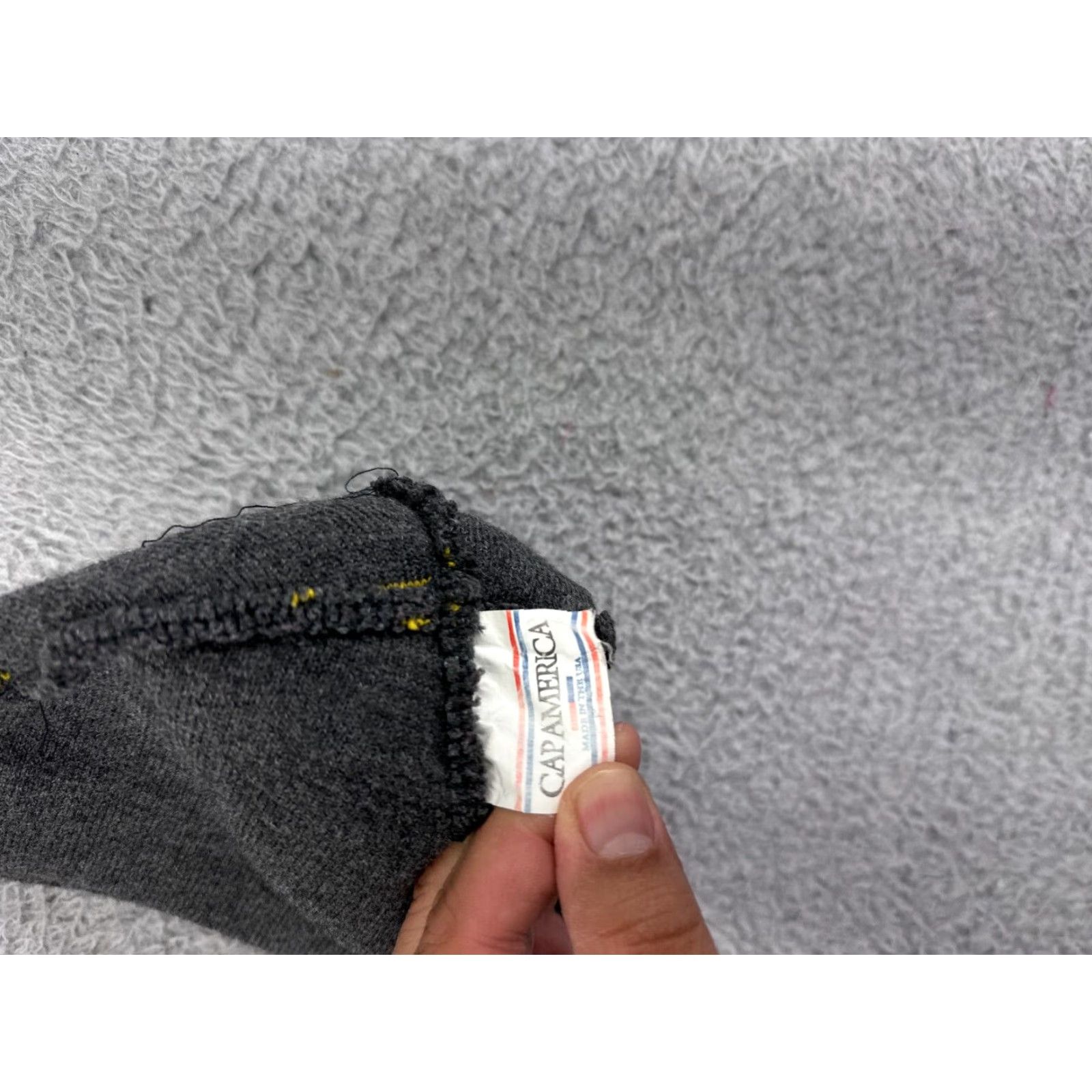 Iro Airo Beanie Toque Adult One Size Gray Knit Acrylic Hat Men Brand Logo Ski Beanie 90s (if applicable) Size ONE SIZE - 6 Thumbnail