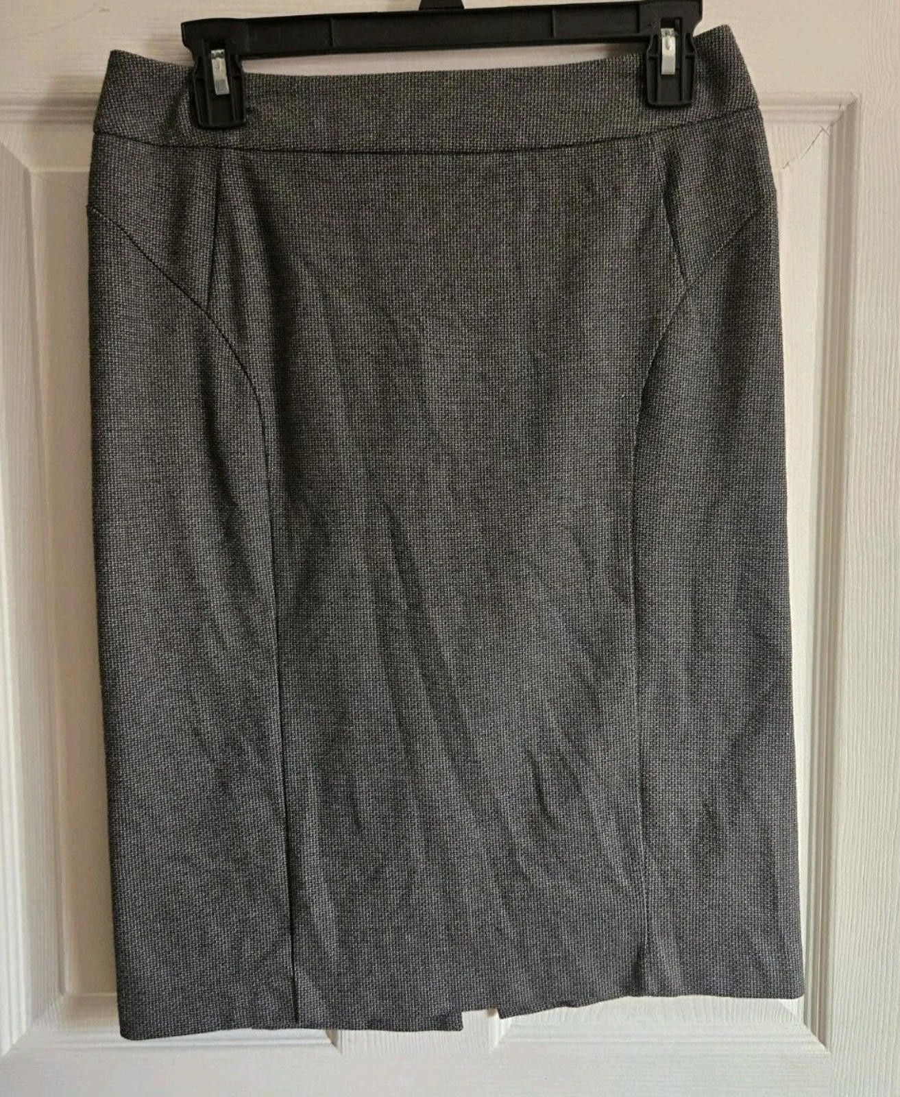 Other New York & Company Stretch Gray Pencil Skirt Womens Size 4 B Size 27" / US 4 / IT 40 - 3 Thumbnail