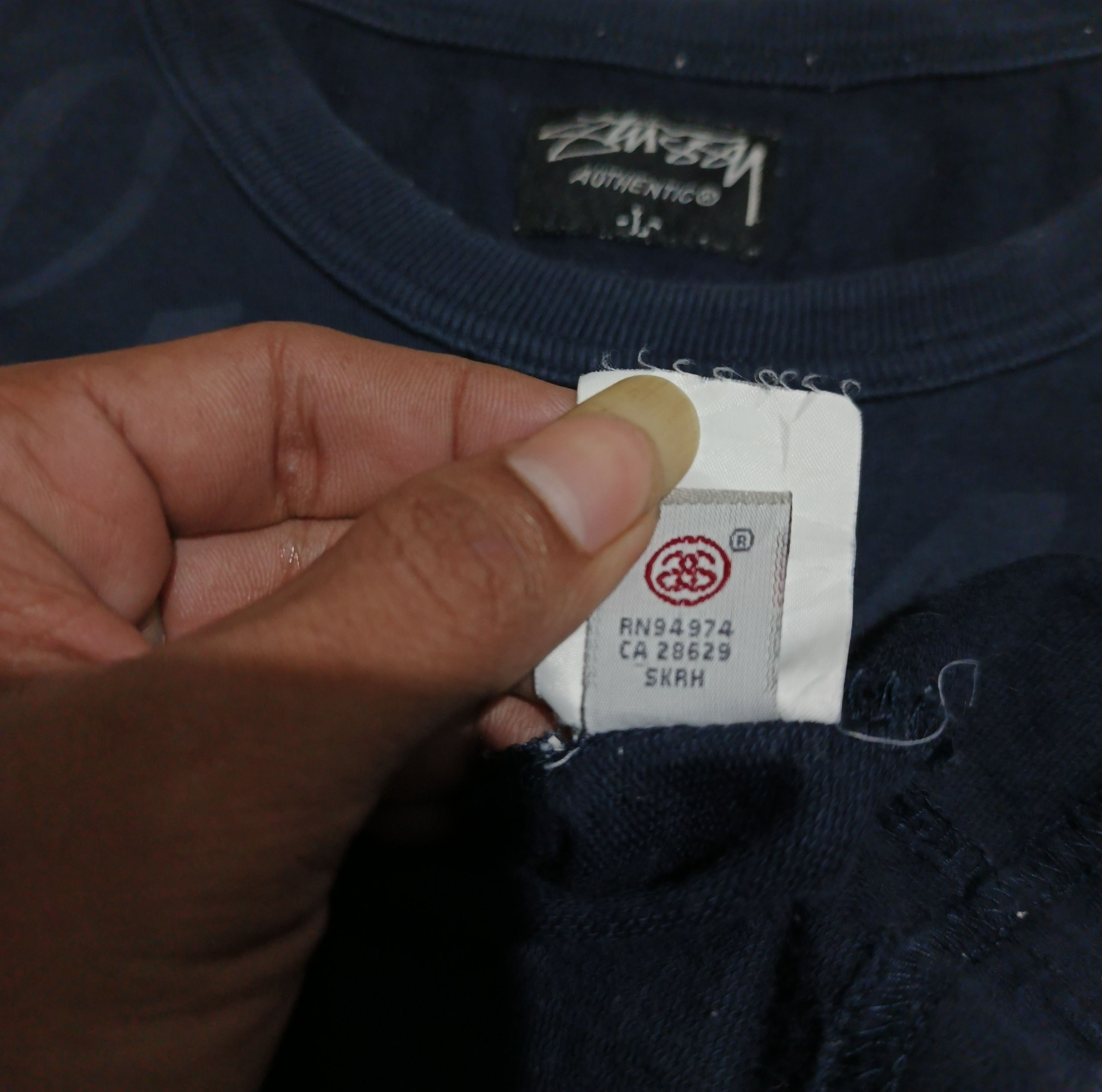 Stussy Stussy authentic gear font big logo Size US L / EU 52-54 / 3 - 8 Thumbnail