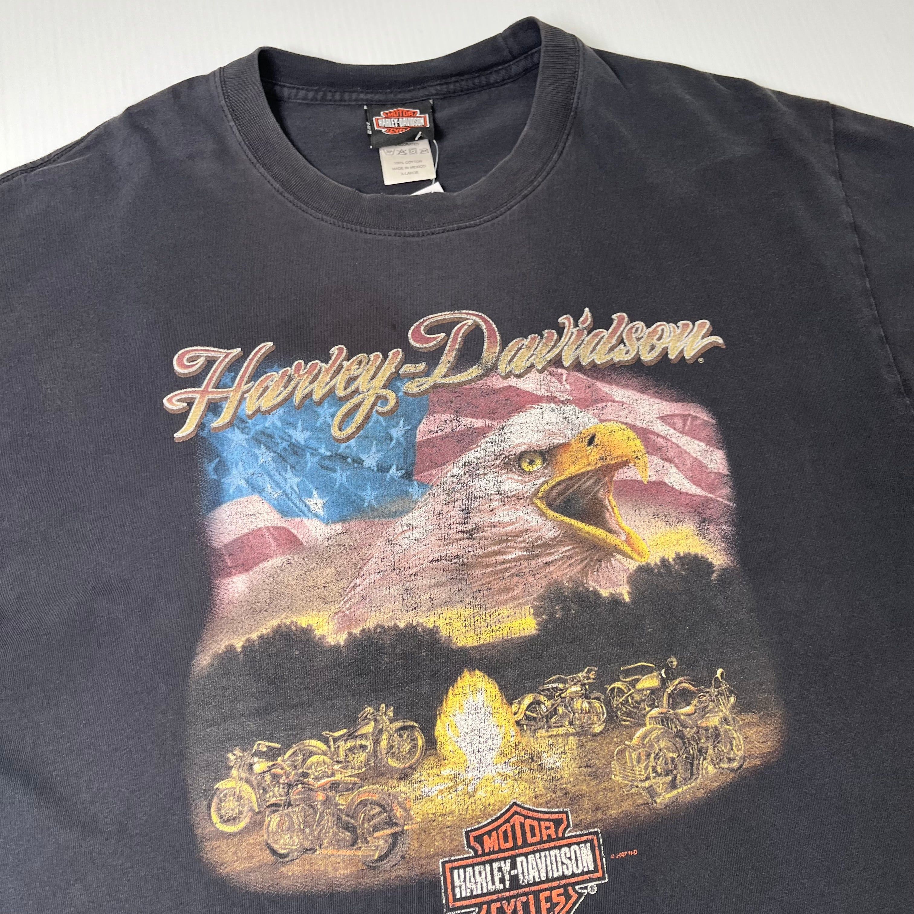 Harley Davidson Vintage Harley Davison Northern Ireland Graphic Tee XL Size US XL / EU 56 / 4 - 3 Thumbnail