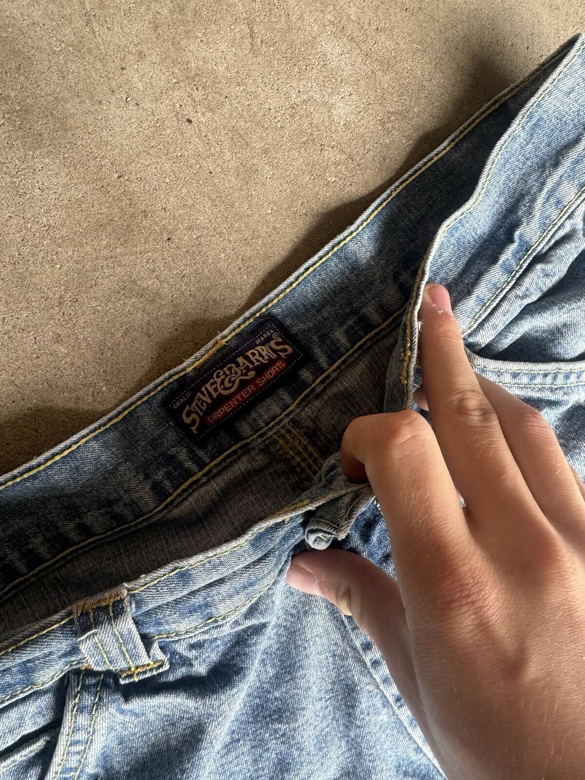 Steve And Barrys Vintage Steve & Barrys Shorts Mens 32 Denim Carpenter Jorts Size US 32 / EU 48 - 3 Thumbnail