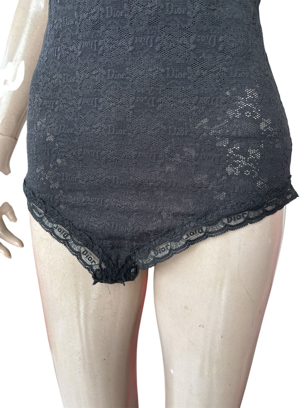 Dior Vintage Monogram Bodysuit Size M / US 6-8 / IT 42-44 - 3 Thumbnail