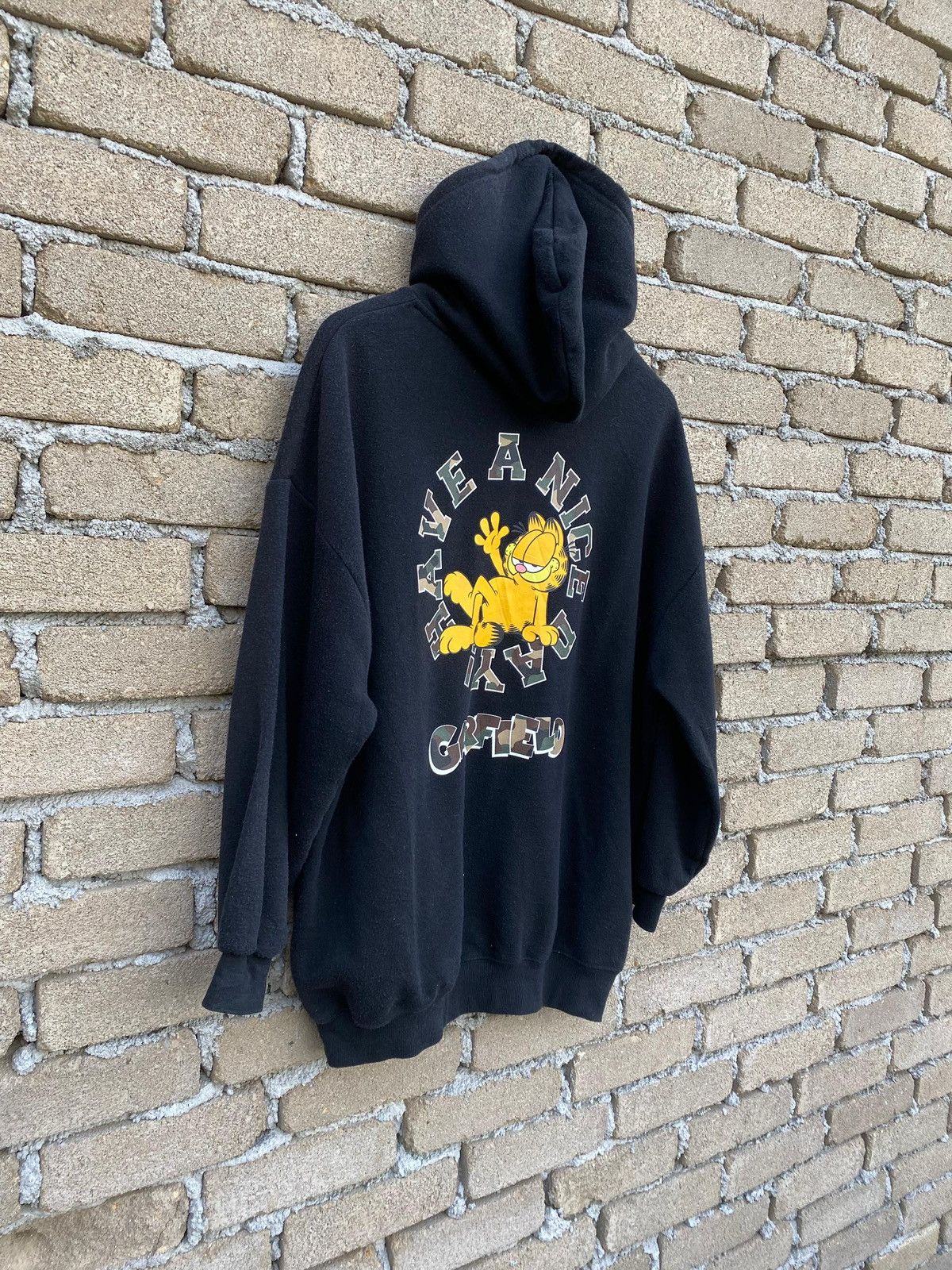 Cartoon Network Garfield Big Logo Hoodie Pullover Size US L / EU 52-54 / 3 - 2 Thumbnail