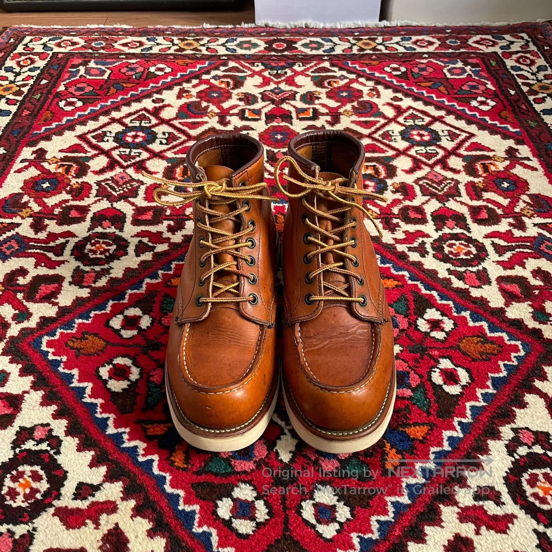 Red Wing Red Wing 875 Classic Work Boots. Size US 7.5 / EU 40-41 - 1 Thumbnail