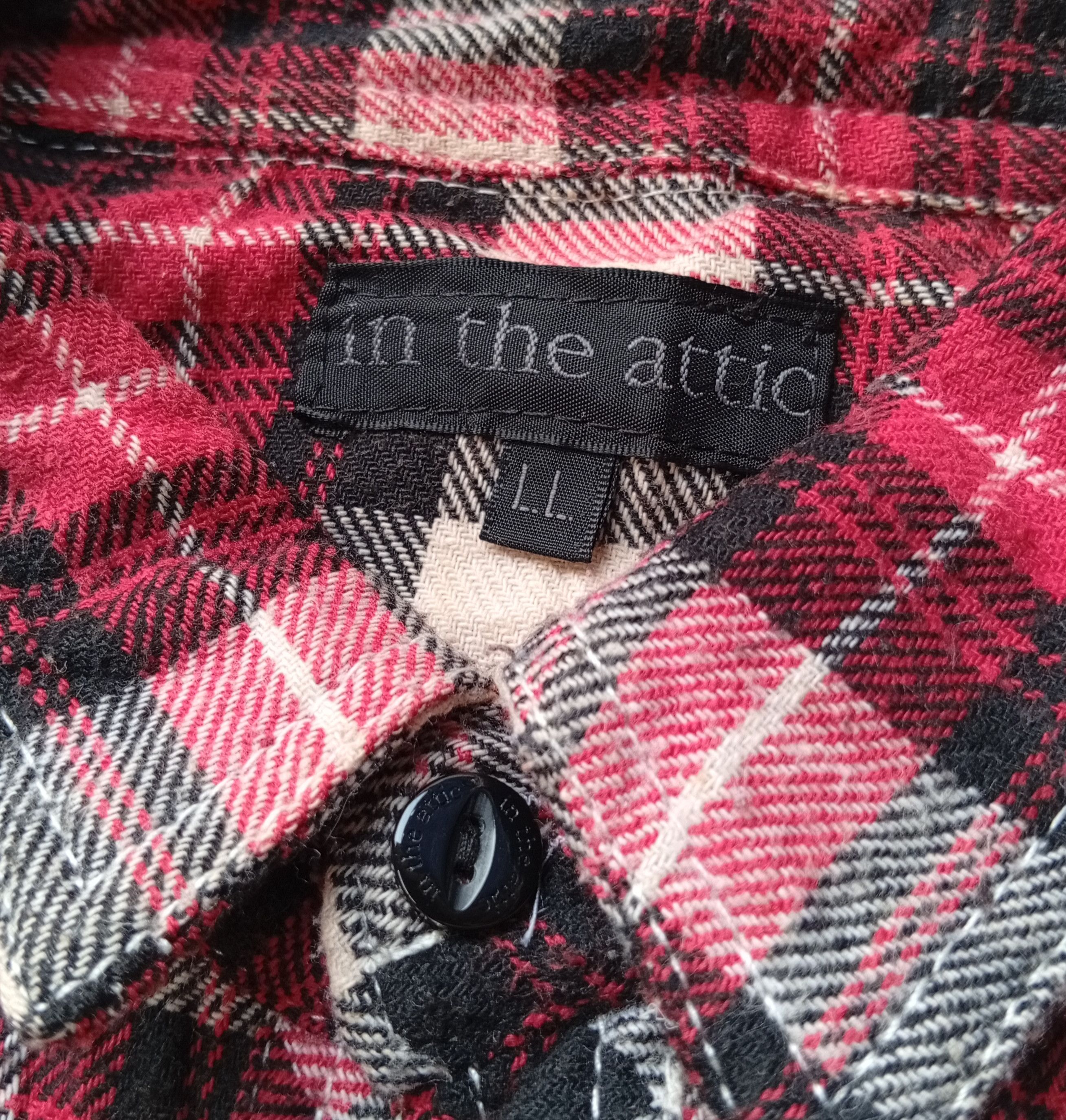 Japanese Brand In The Attic 'sombrero galaxy' plaid flanel shirt Size US L / EU 52-54 / 3 - 3 Thumbnail