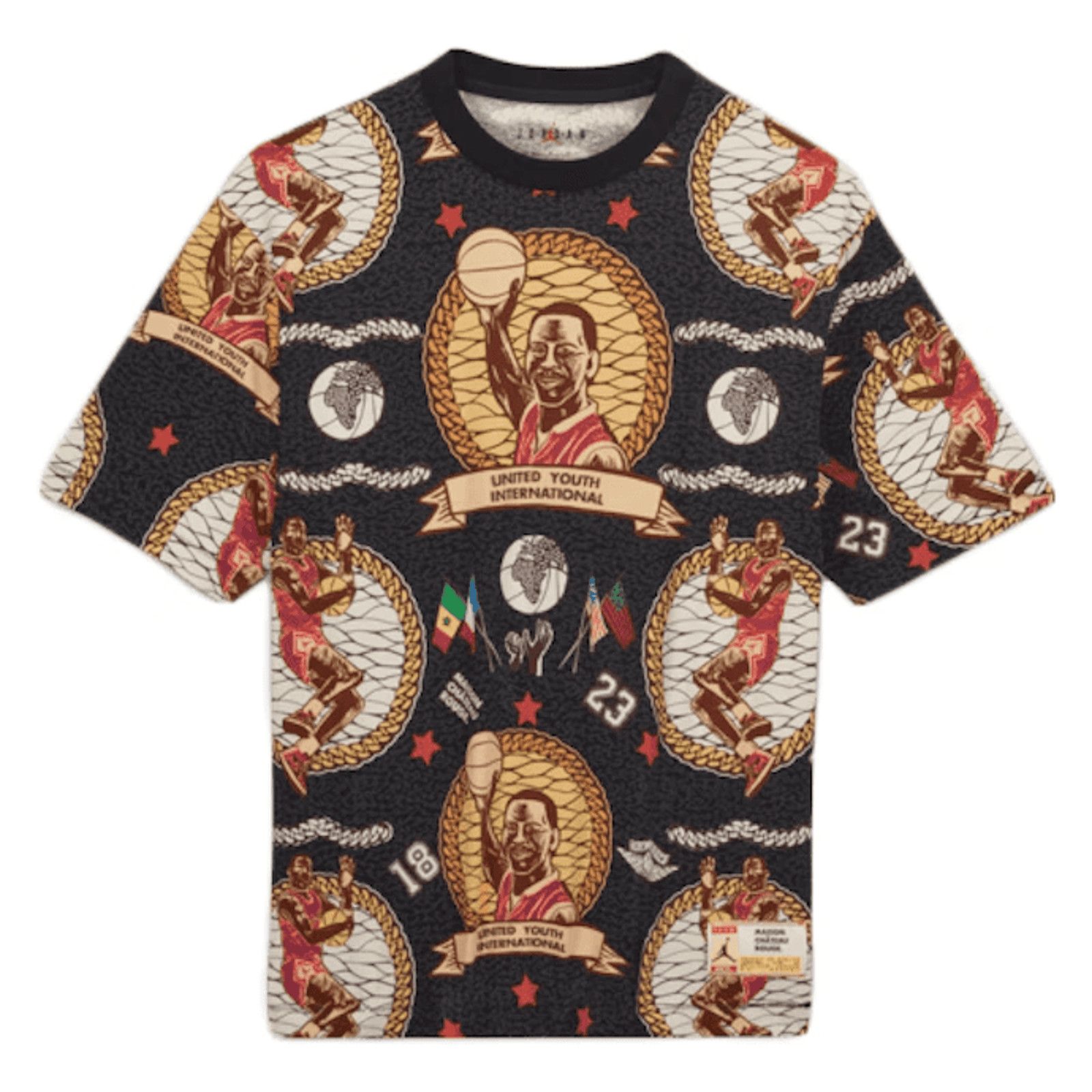image of Air Jordan X Maison Chateau Rouge Short Sleeve Tee Shirt, Men's (Size Small)