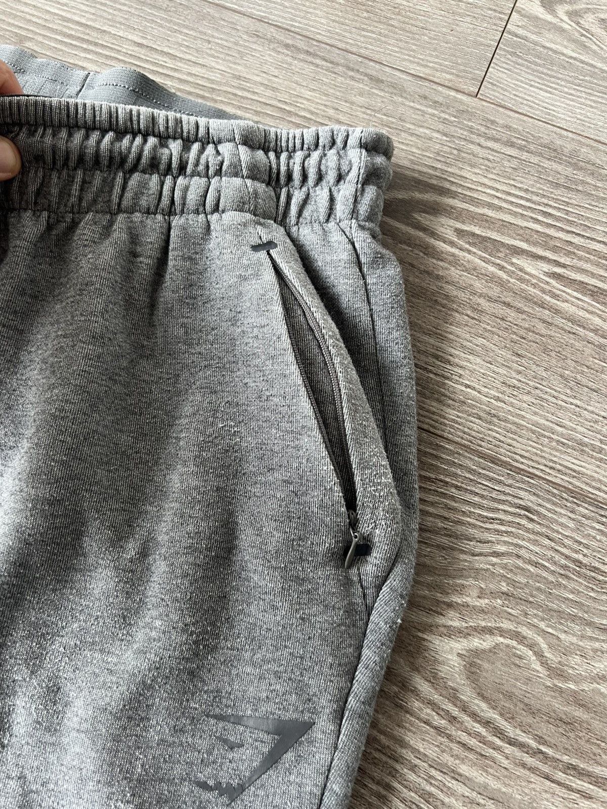 Gymshark Gymshark Onyx Pro Cotton David Laid Gray Joggers Size US 31 - 8 Thumbnail