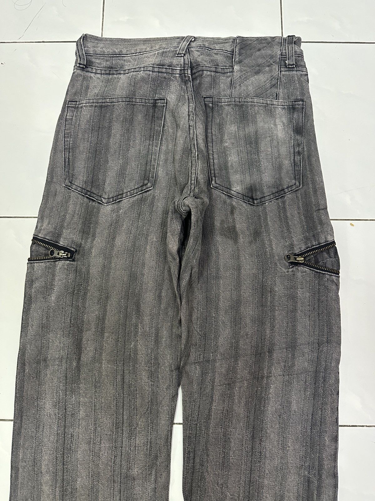 Japanese Brand × PPFM × Vintage PPFM "peyton place for men" Punk Zipped Pant Size US 29 - 4 Thumbnail
