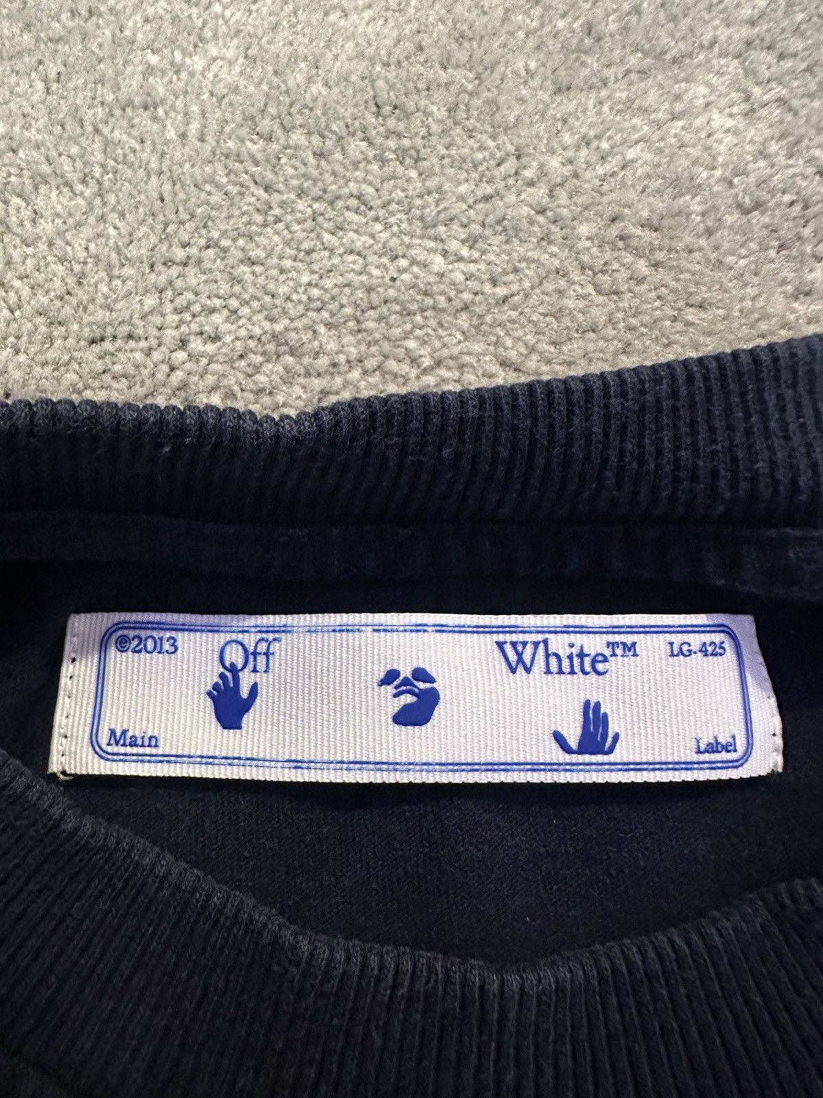 Off-White Off-White Staff Tee (Men's Small) Size US S / EU 44-46 / 1 - 5 Thumbnail