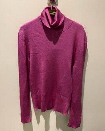 Tom Ford o1w1db10225 TFK120 Roll-neck Sweater in Hot Pink Size US XL / EU 56 / 4 - 1 Preview