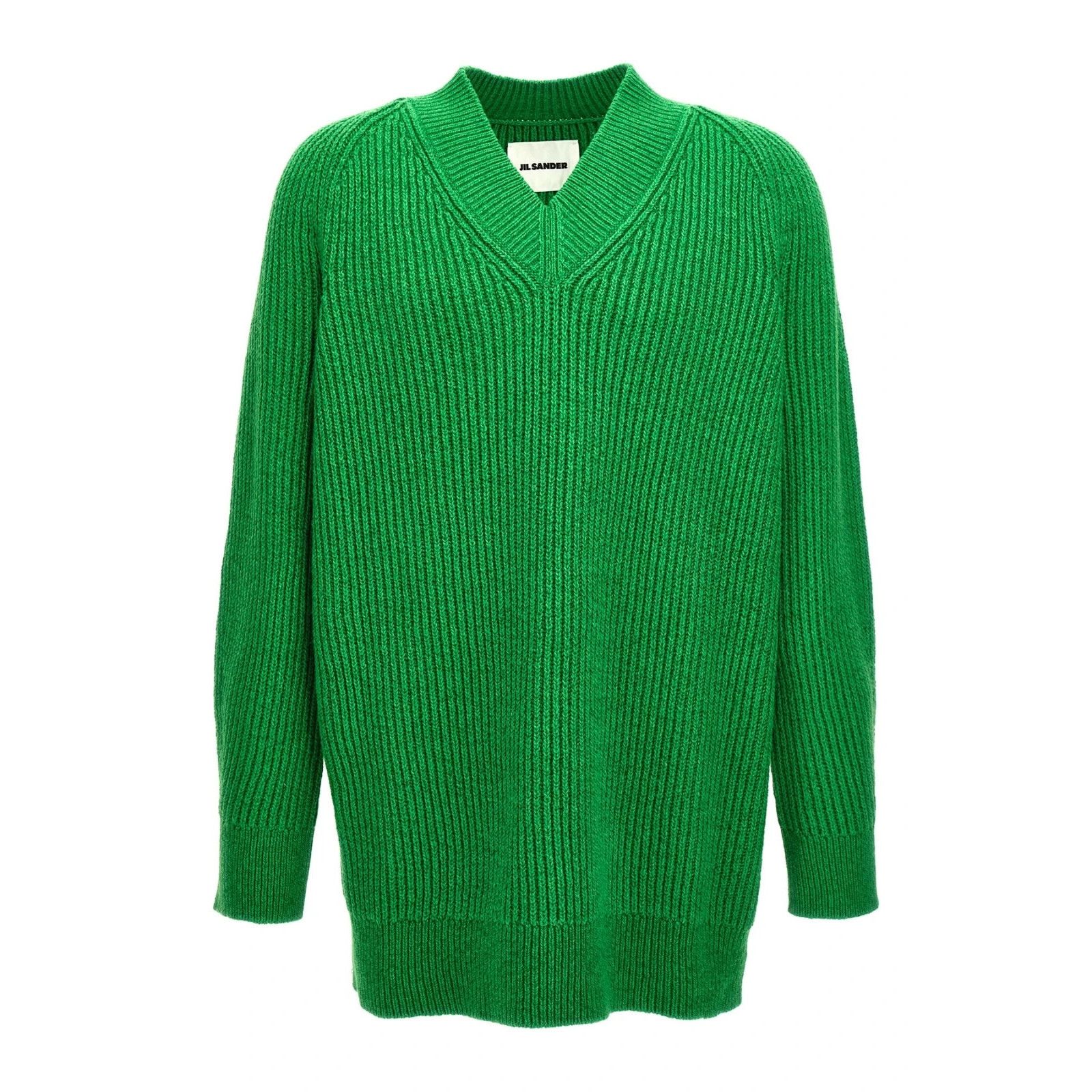 Jil Sander JIL SANDER Green Oversized Sweater New And Authentic (Men's Size US M / EU 48-50 / 2 - 1 Thumbnail