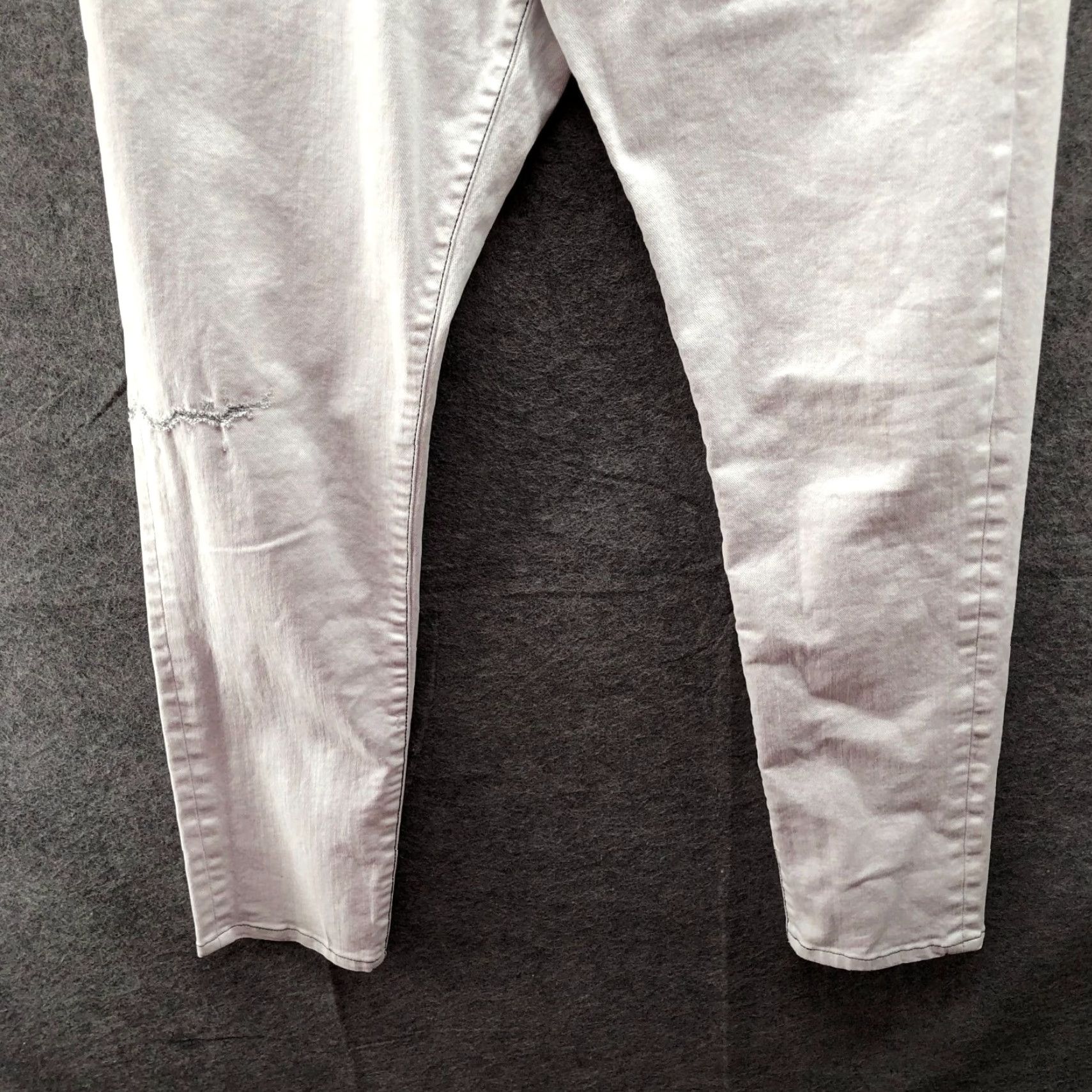 Diesel Diesel Jeans D-Strukt Tapered Slim Stretch 32x32 32x29 White Distressed Men - 5-Pocket Denim Shirt? Size US 32 / EU 48 - 4 Thumbnail