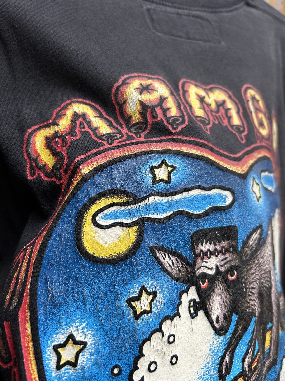 Mambo 1998 Mambo Loud Shirt Frankenstein Kangaroo Sun Faded Tee Size US XL / EU 56 / 4 - 9 Thumbnail