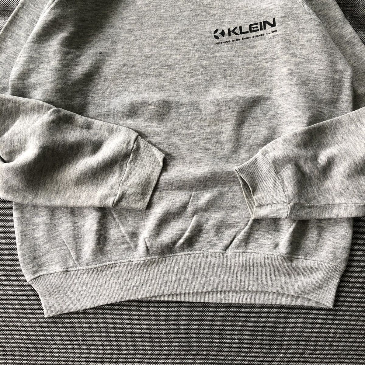 Hanes 1980s KLEIN Bicycles Big Back Pint Logo Crewneck Sweatshirt Size US L / EU 52-54 / 3 - 4 Thumbnail