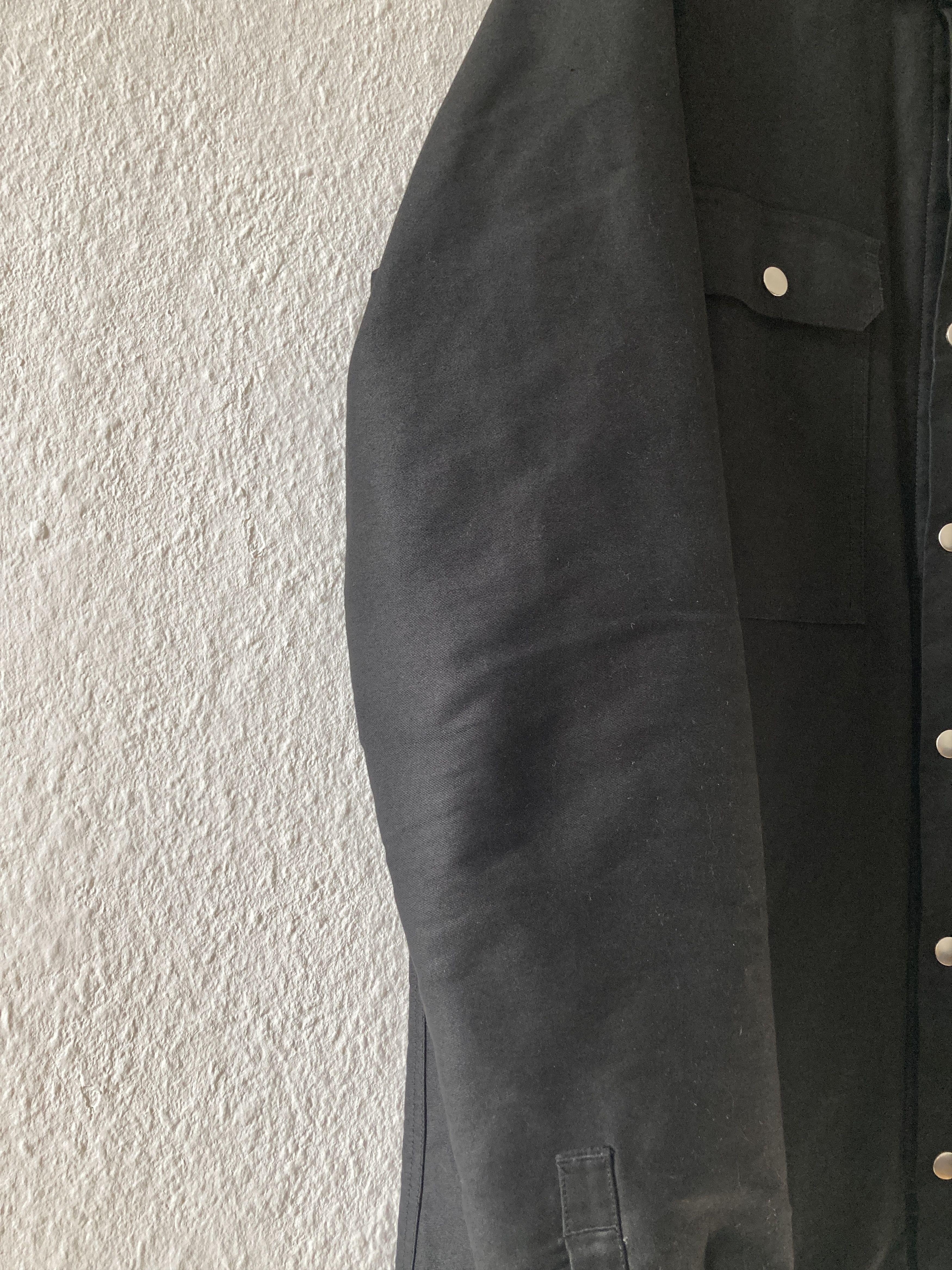 Rick Owens F/W 19 “LARRY” Cashmere & Silk Lined Shirt Jacket Rick Owens Size US L / EU 52-54 / 3 - 7 Thumbnail