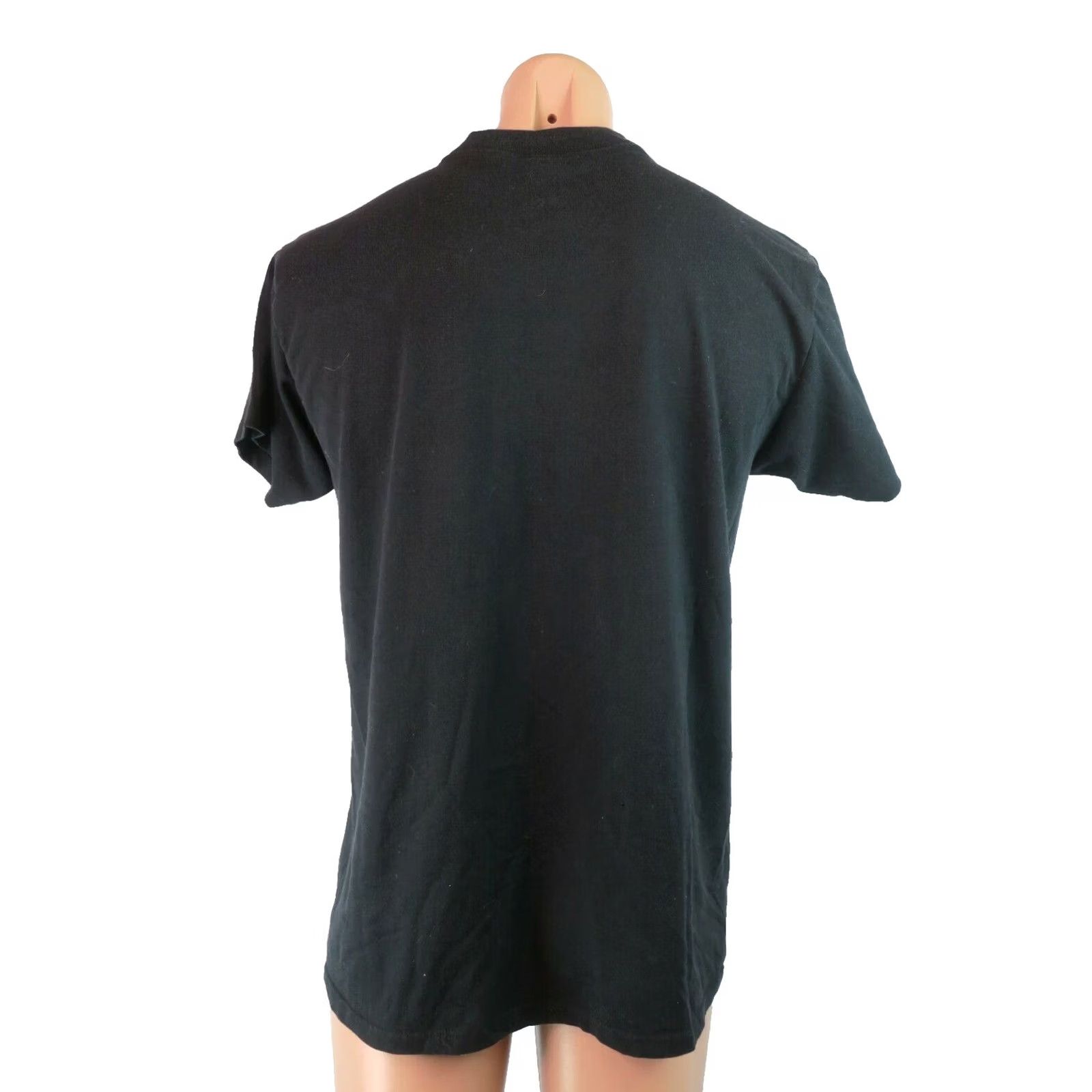 Vintage VTG 1990s "I OWN A HARLEY NOT JUST A T SHIRT" 3D EMBLEM Graphic Tee L Black Mens Size US L / EU 52-54 / 3 - 2 Thumbnail
