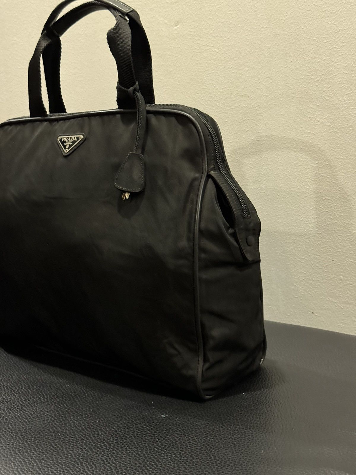 Prada Prada Vintage Nylon Handbag Size ONE SIZE - 4 Thumbnail