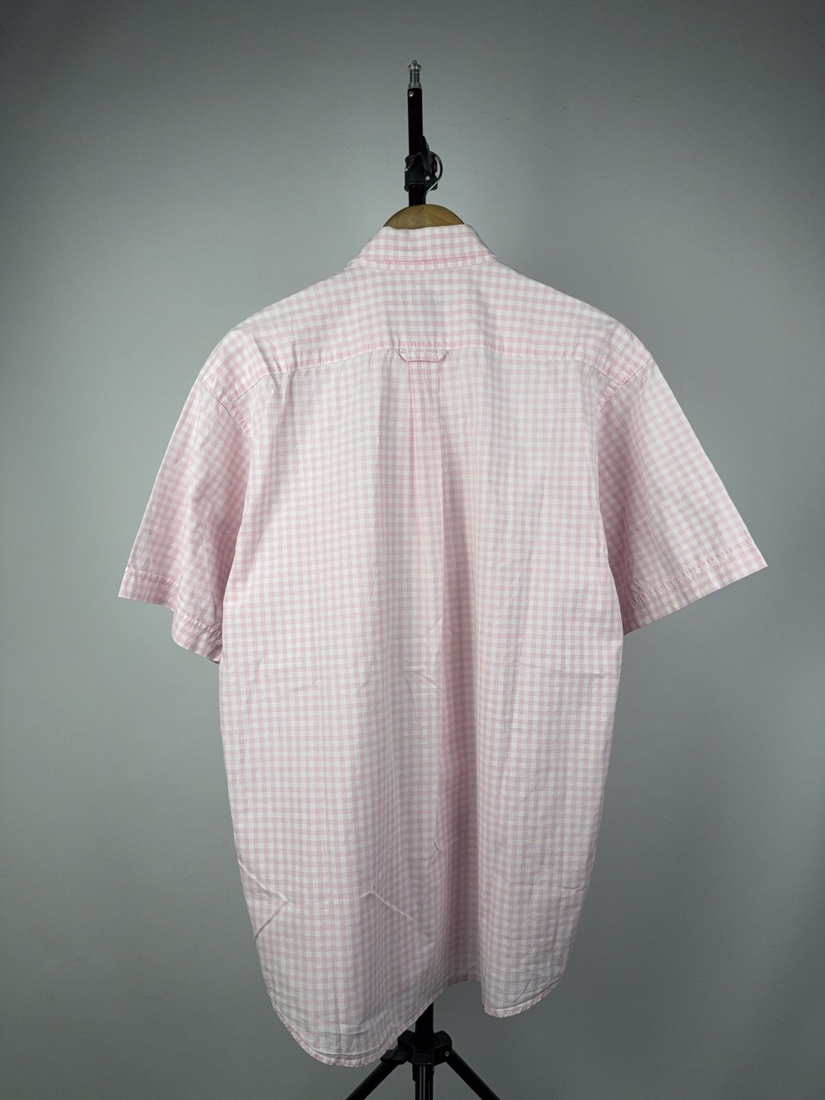 Gant Vintage Luxury GANT Short Sleeve Pink Gingham Check Shirt Size US L / EU 52-54 / 3 - 6 Thumbnail