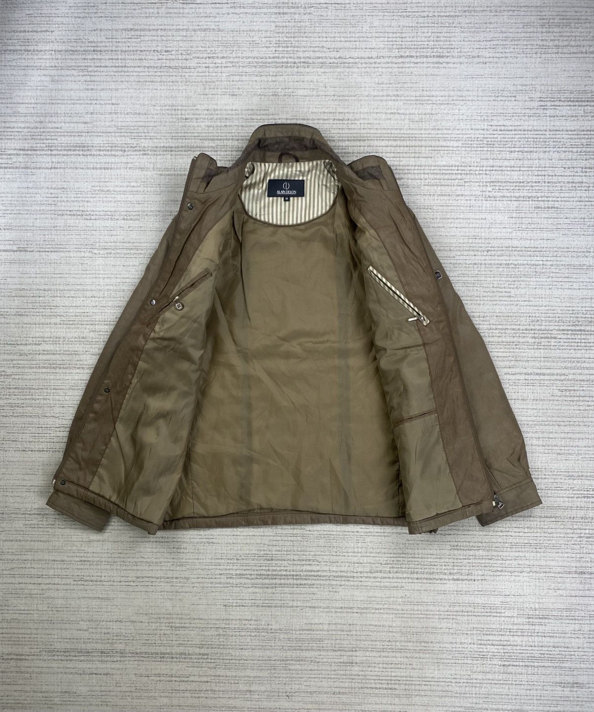 ALAIN DELON × Japanese Brand Vintage Alain Delon Synthetic Leather Jacket Size US M / EU 48-50 / 2 - 7 Thumbnail