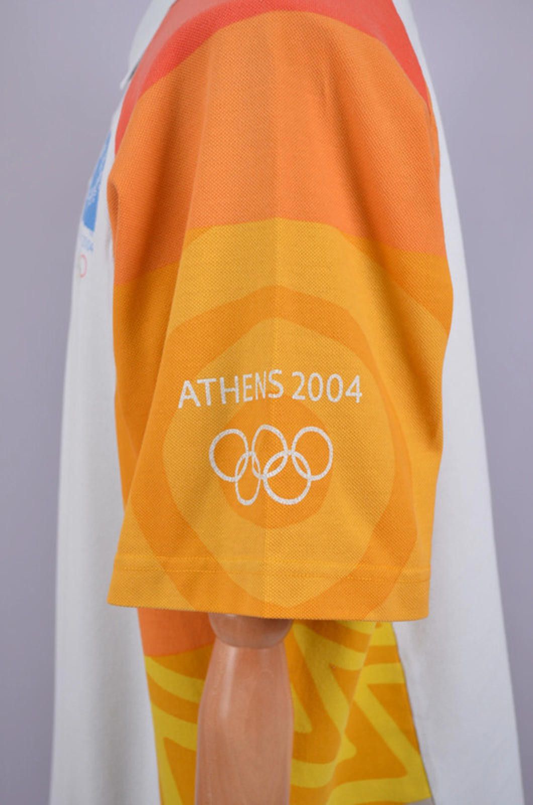 Adidas Athens 2004 Olympic Games Polo Shirt Adidas T Shirt Size XL Size US XL / EU 56 / 4 - 8 Thumbnail