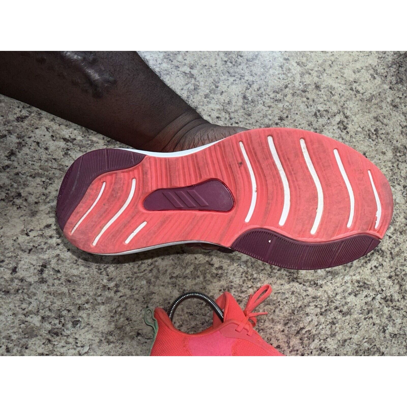 Adidas Adidas Fortarun Girls Running Shoes Size 4.5 Youth Hot Pink Size US 4.5 / IT 34.5 - 10 Thumbnail
