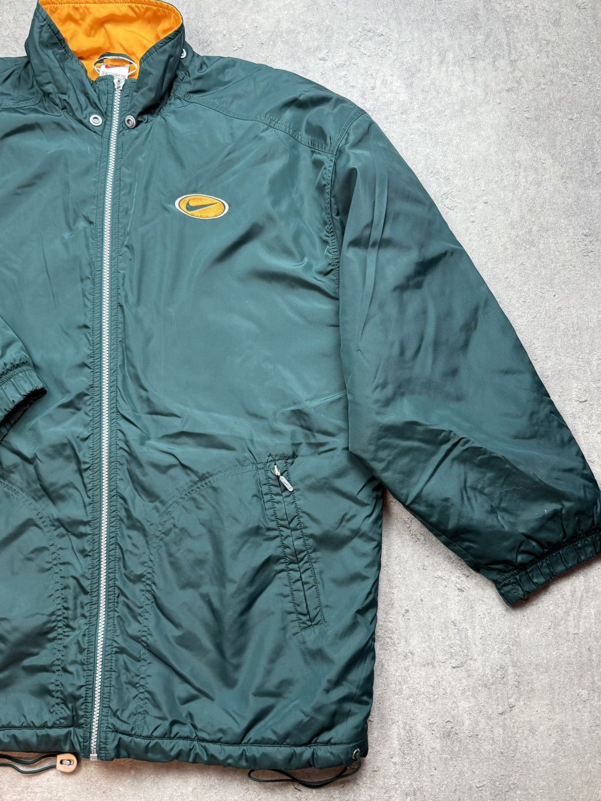 Nike 90’s Nike vintage rare big logo swoosh jacket streetwear y2k Size US M / EU 48-50 / 2 - 8 Thumbnail