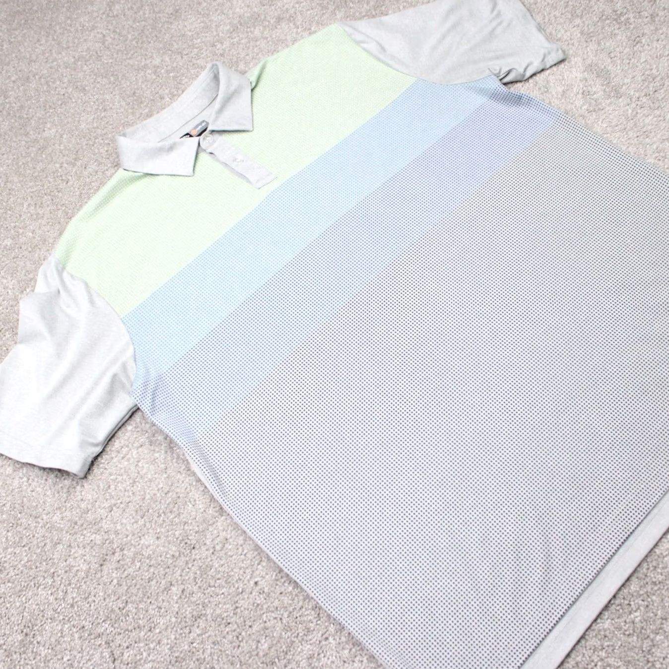 Callaway Callaway Polo Shirt Men XL Gray/Blue Opti-Dri Golf Short Sleeve Poly Stretch Shirt Size US XL / EU 56 / 4 - 5 Thumbnail
