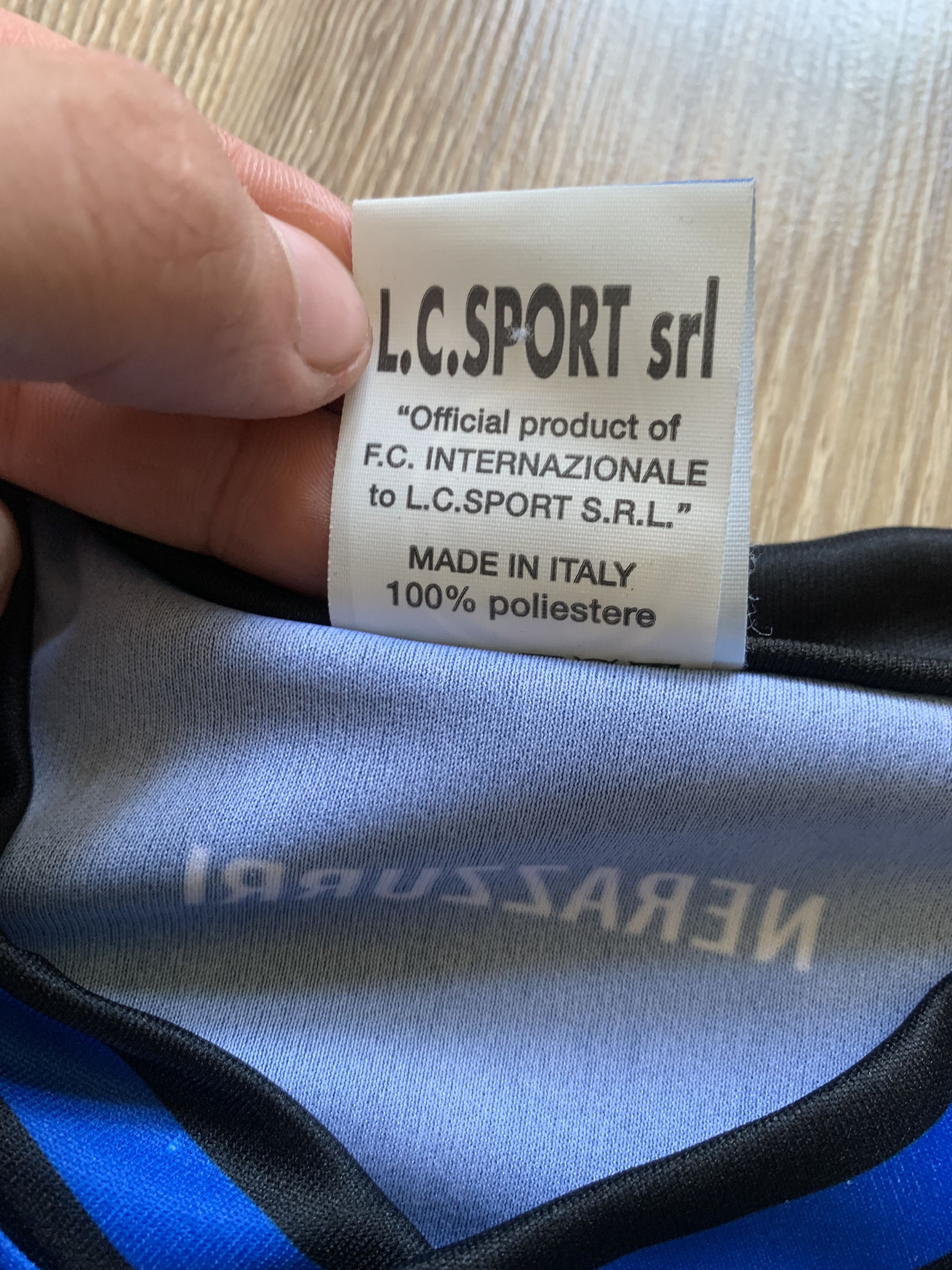 Other Inter Milan Football Shirt #9 Icardi 2017-2018 Size US XL / EU 56 / 4 - 9 Thumbnail